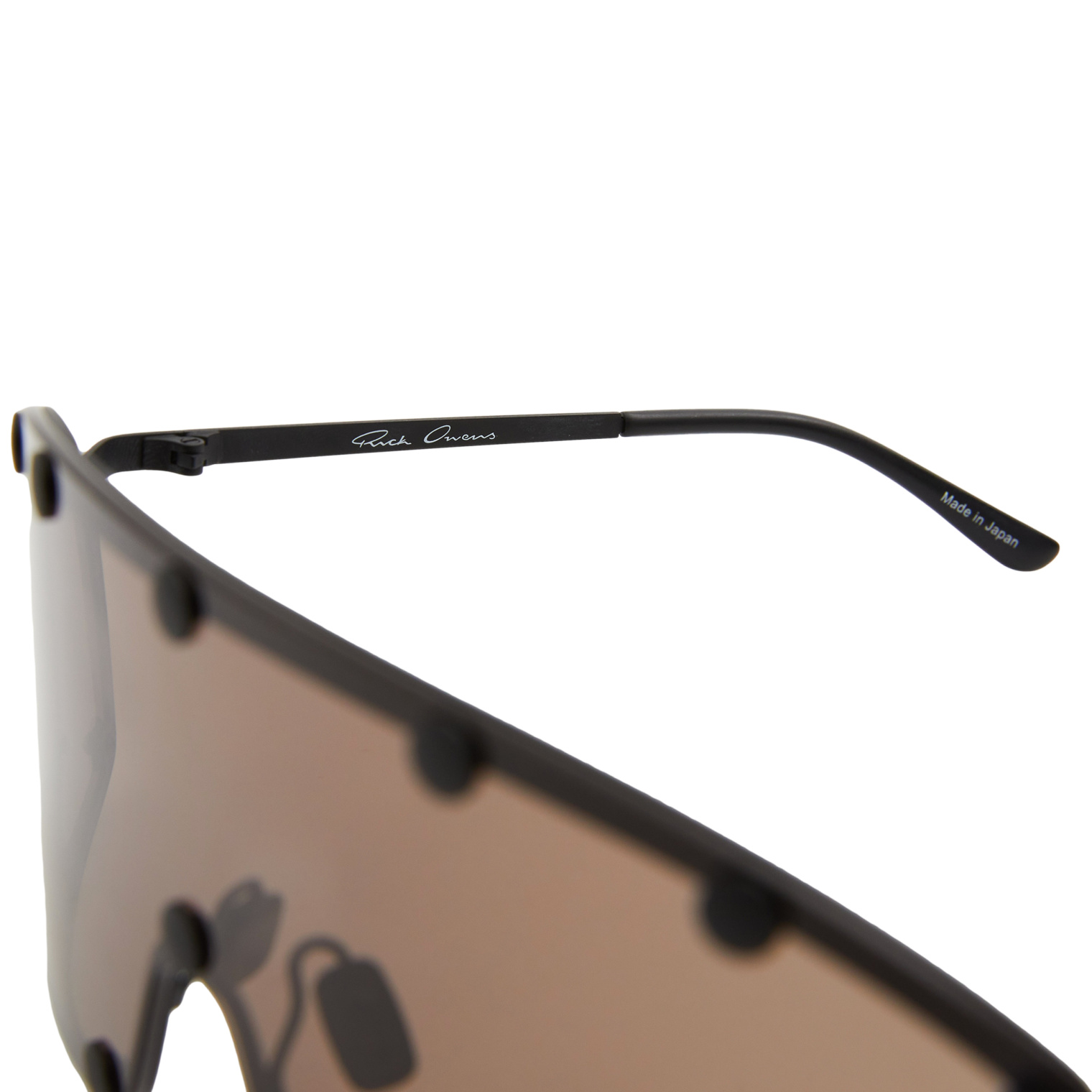 DRKSHDW by Rick Owens Black sunglasses