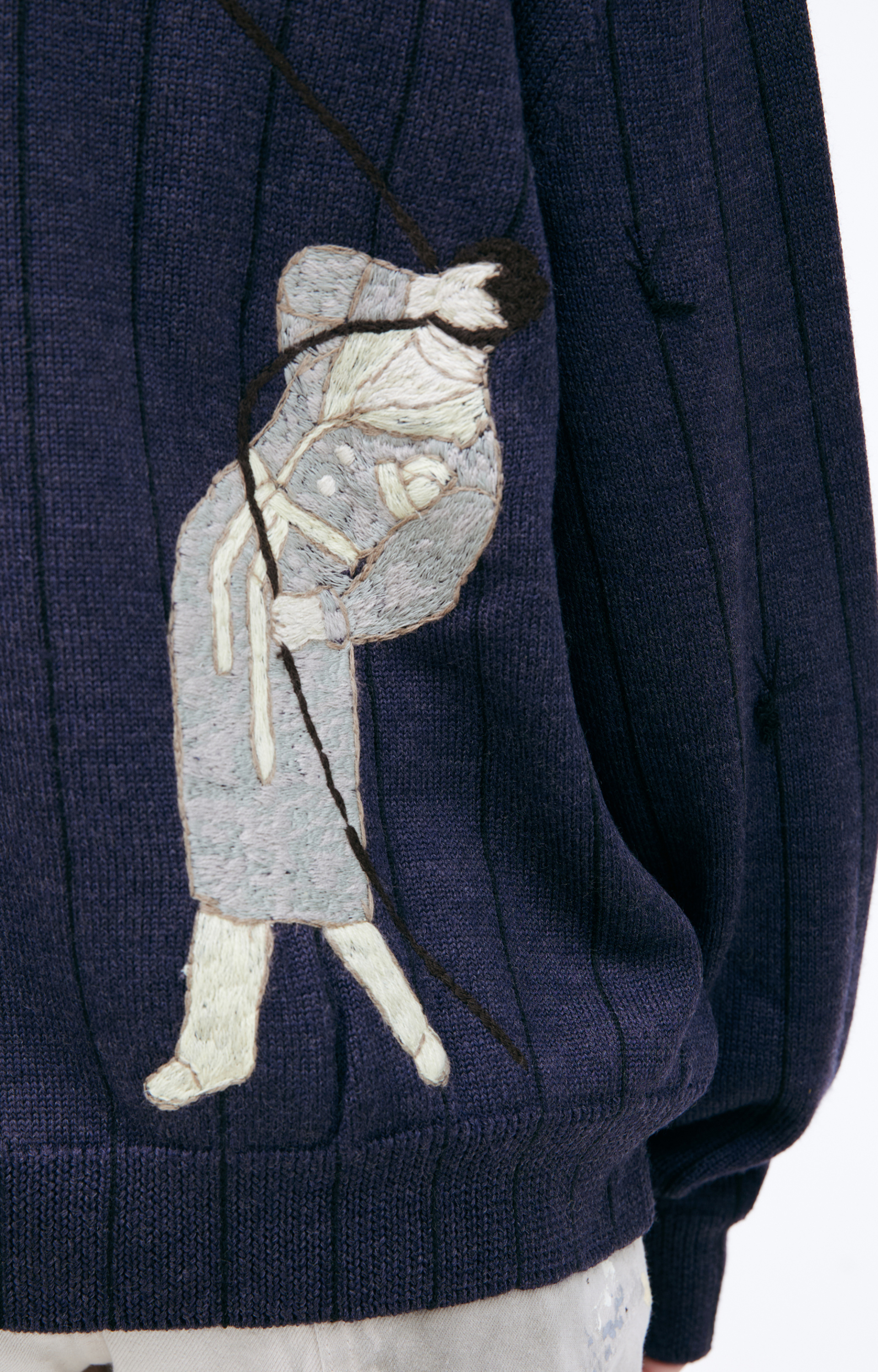 Enfants Riches Déprimés Embroidered sweater