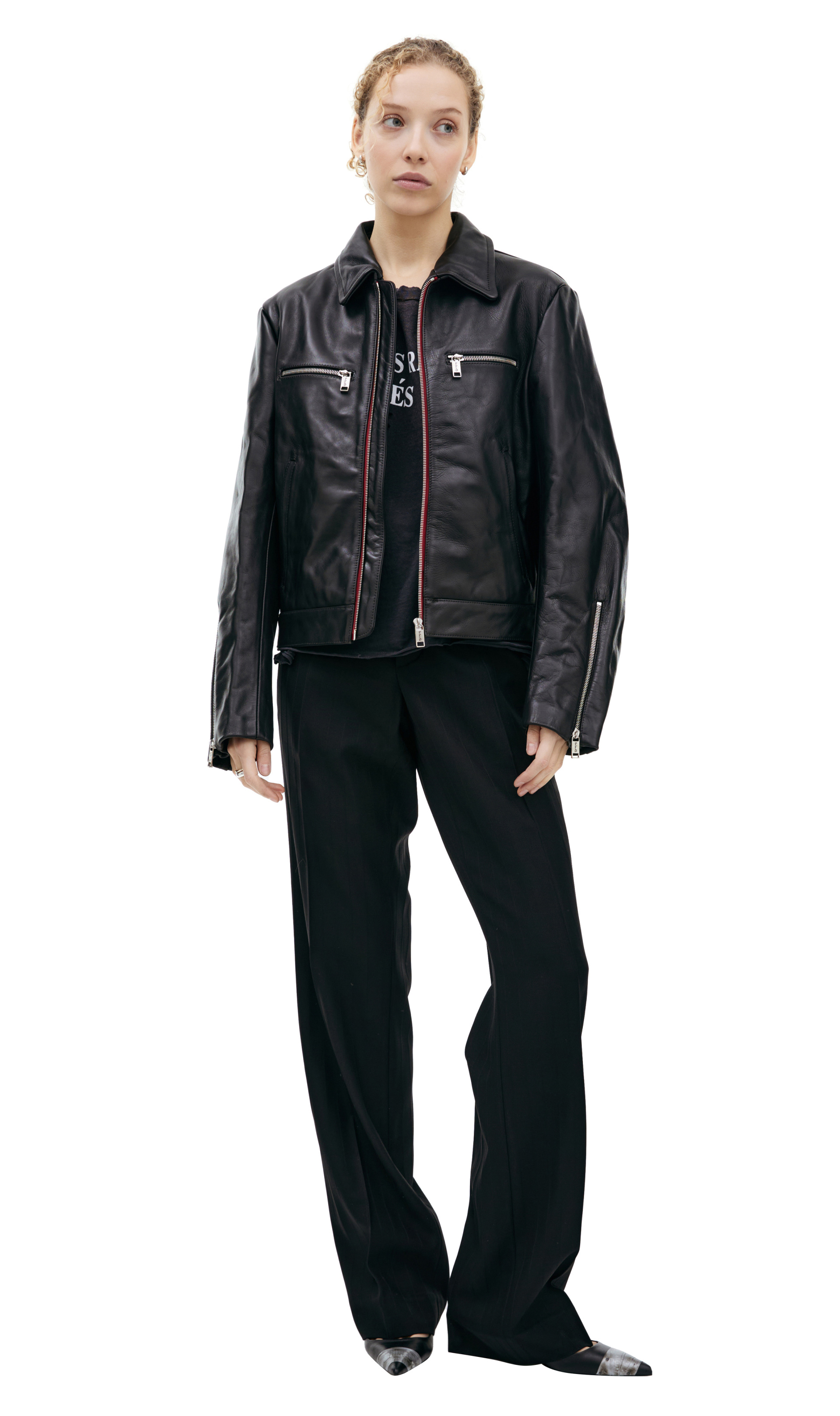 Enfants Riches Déprimés Leather Jacket