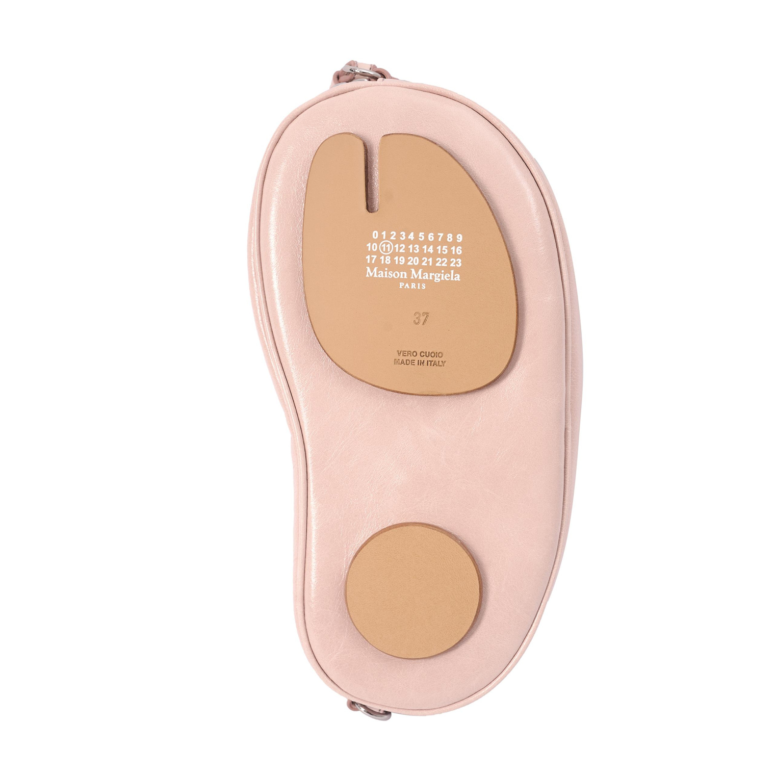 Maison Margiela Mini Shoulder Tabi Bag In Pink