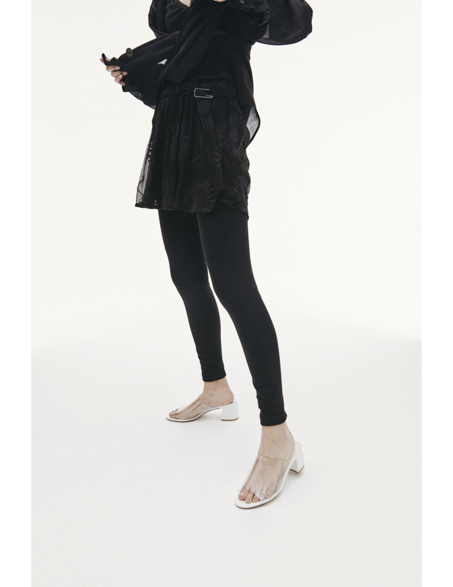 Ann Demeulemeester Cotton and silk shorts