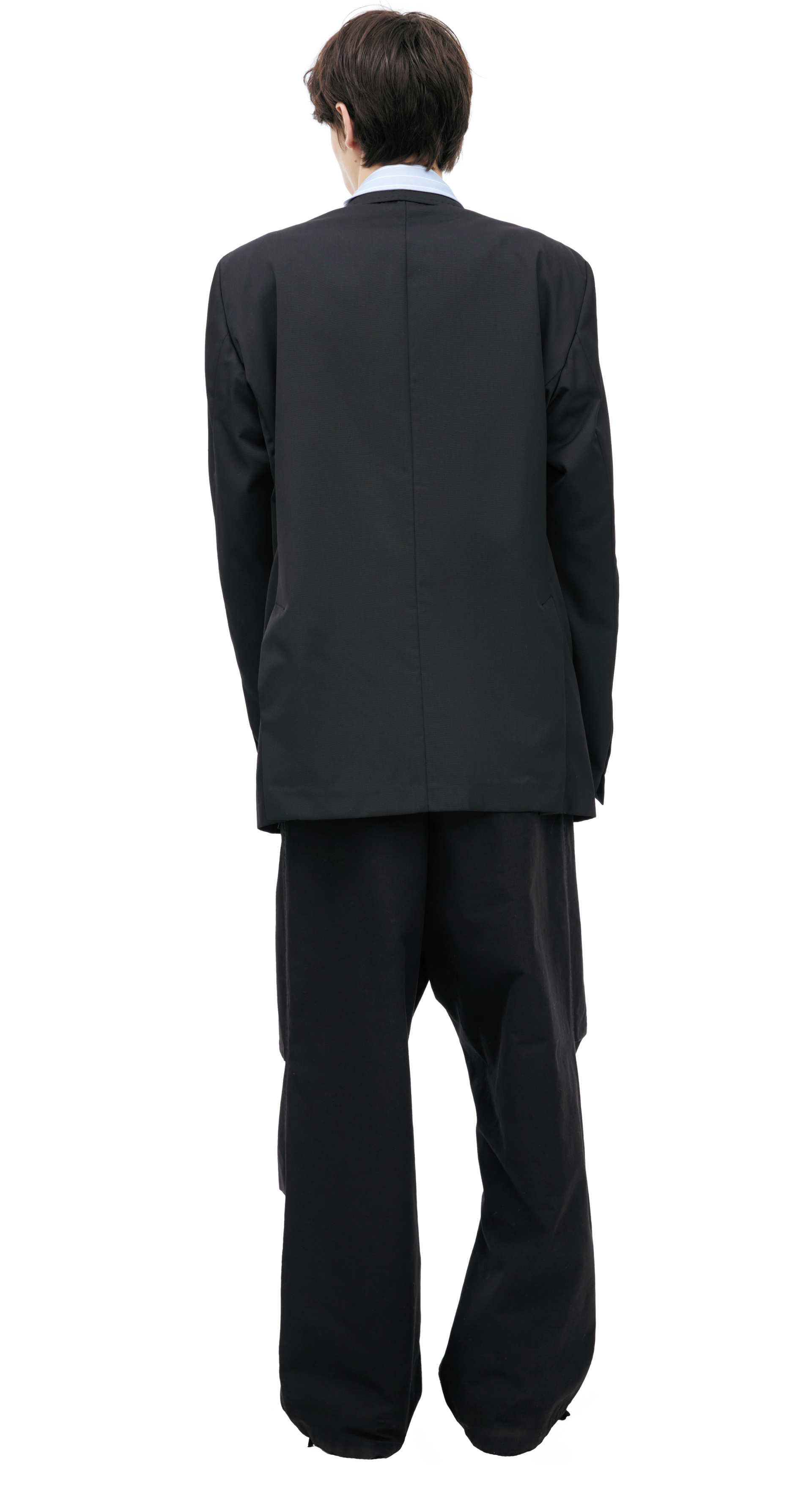 Maison Mihara Yasuhiro jacket with a sewn-in shirt