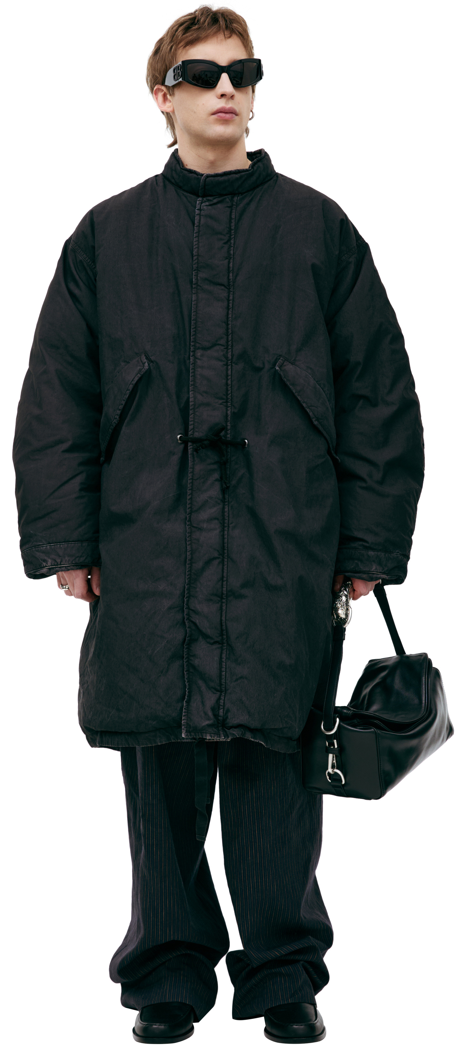 Enfants Riches Deprimes Black cotton parka