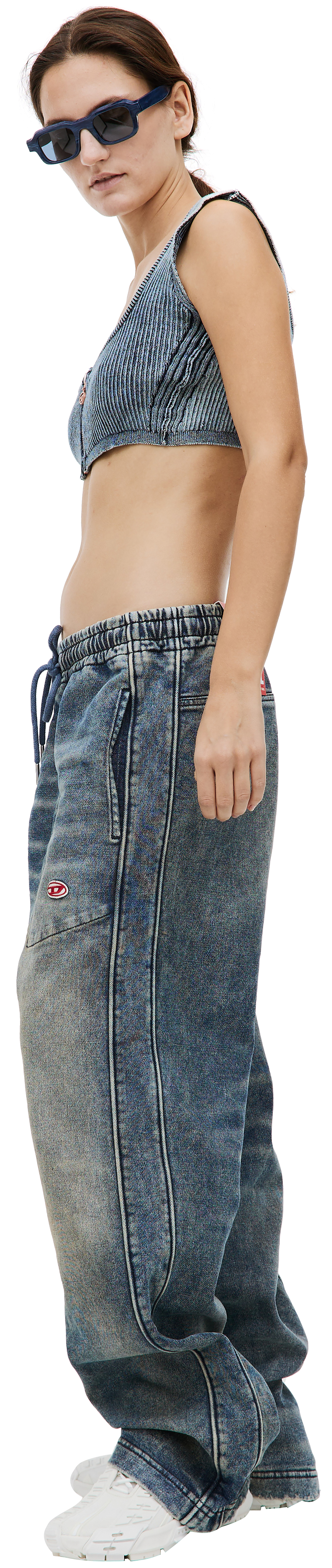 Diesel D-martians-ne denim sweatpants