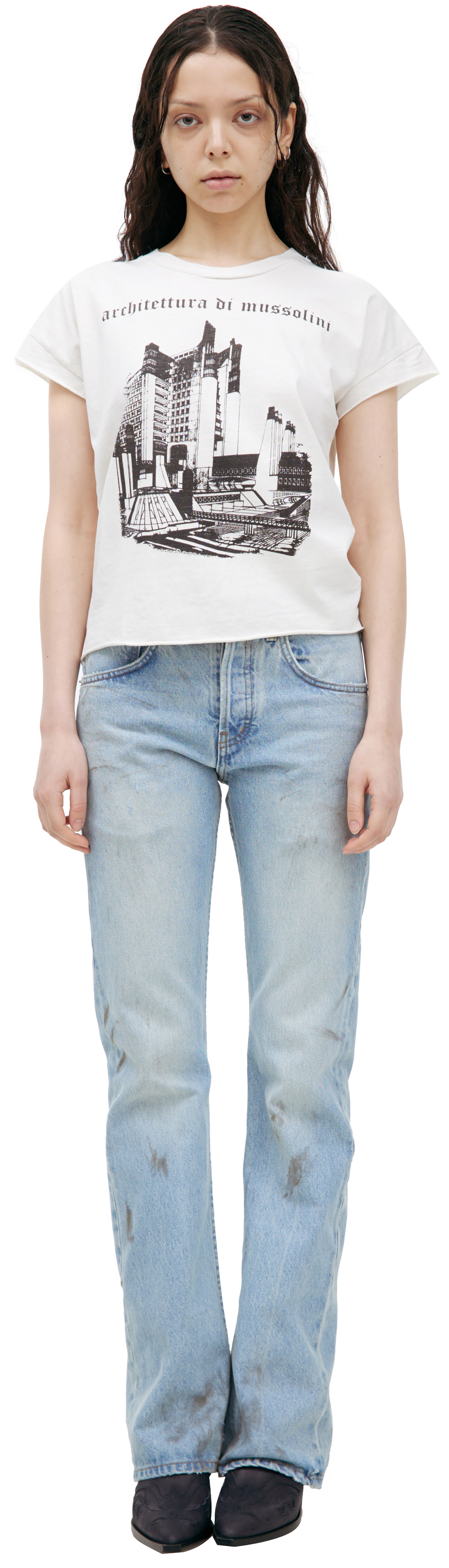 Enfants Riches Déprimés Grey print T-shirt