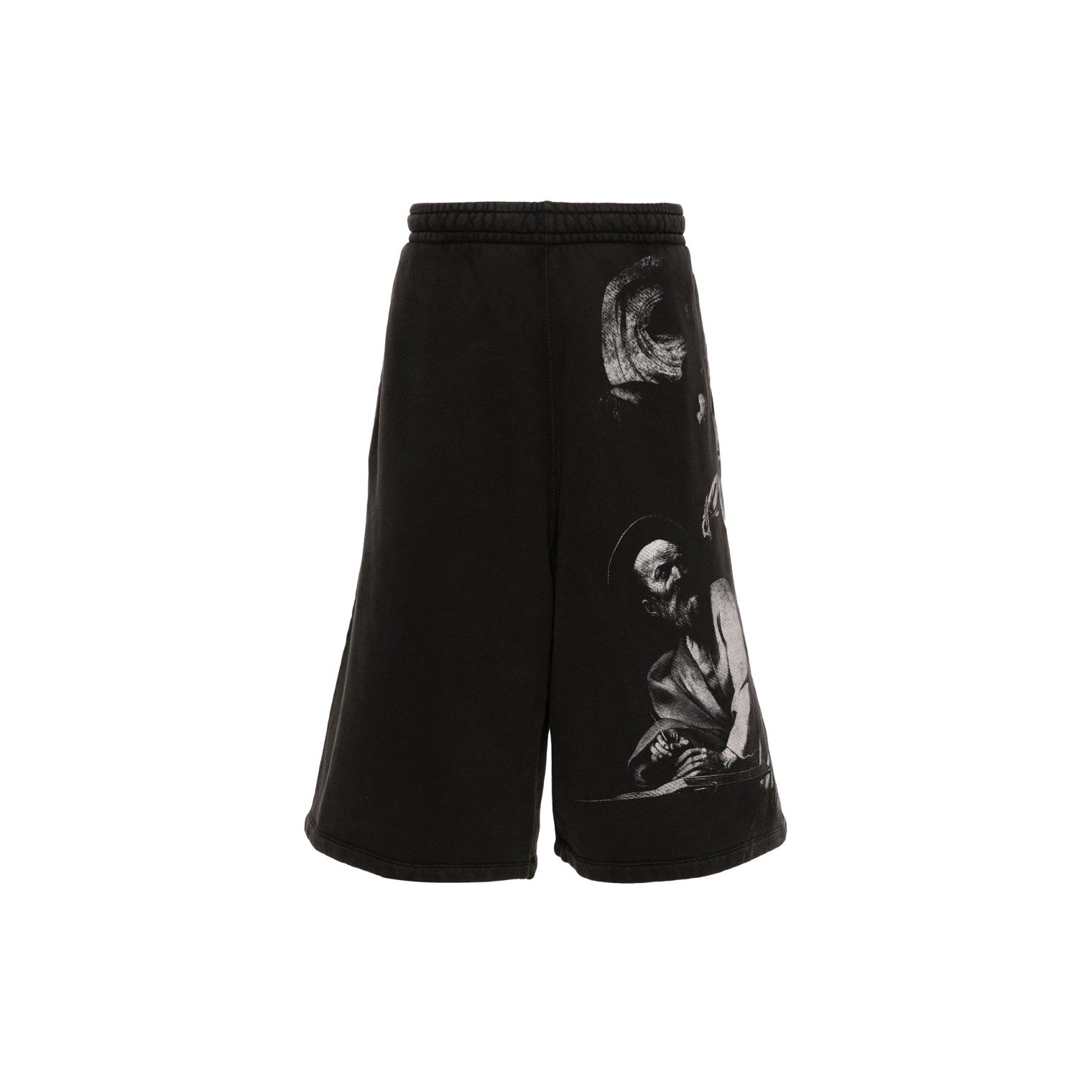 Off White S.Matthew Cotton Track Shorts