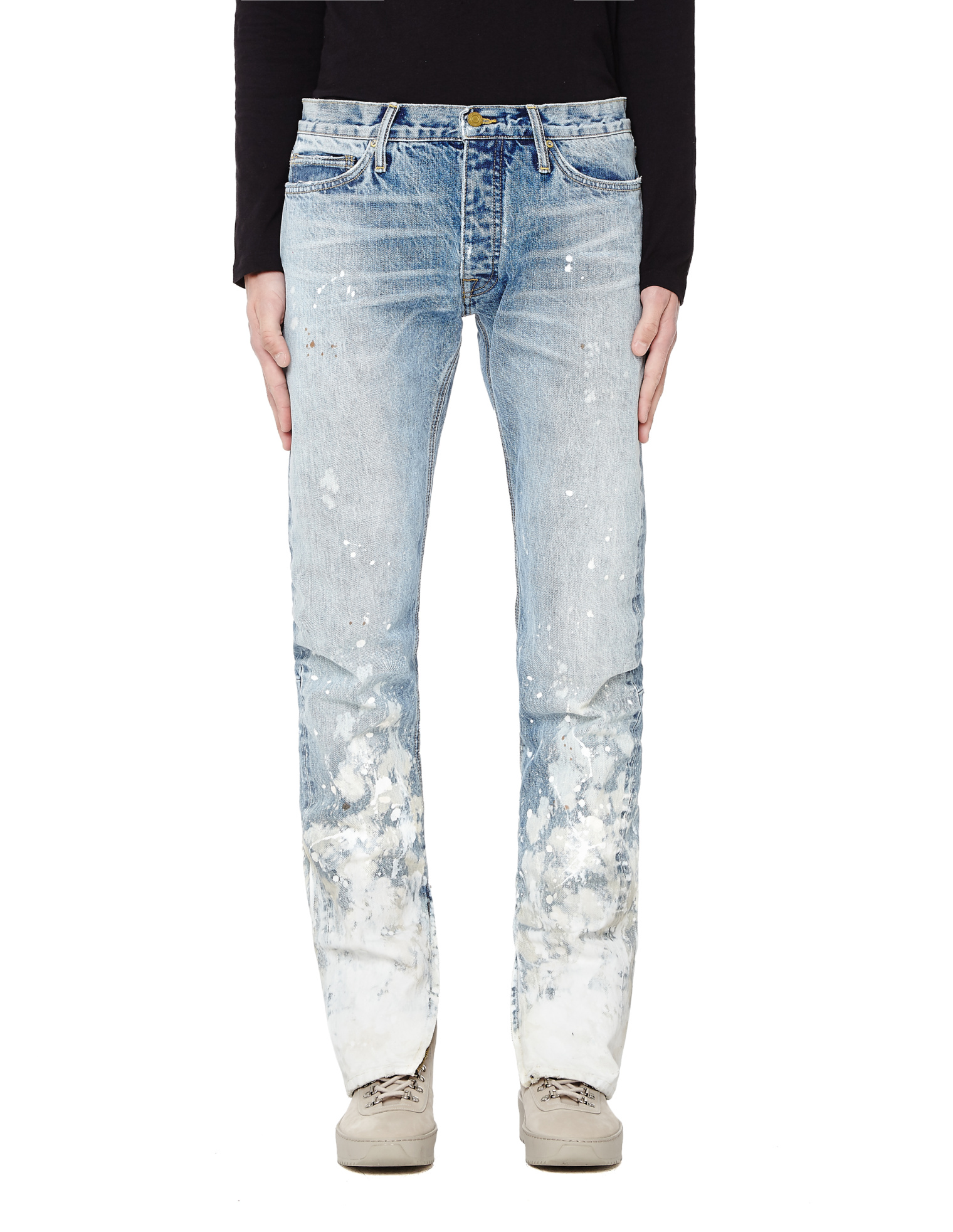 Fear of God Indigo Selvedge Denim Painters Jeans