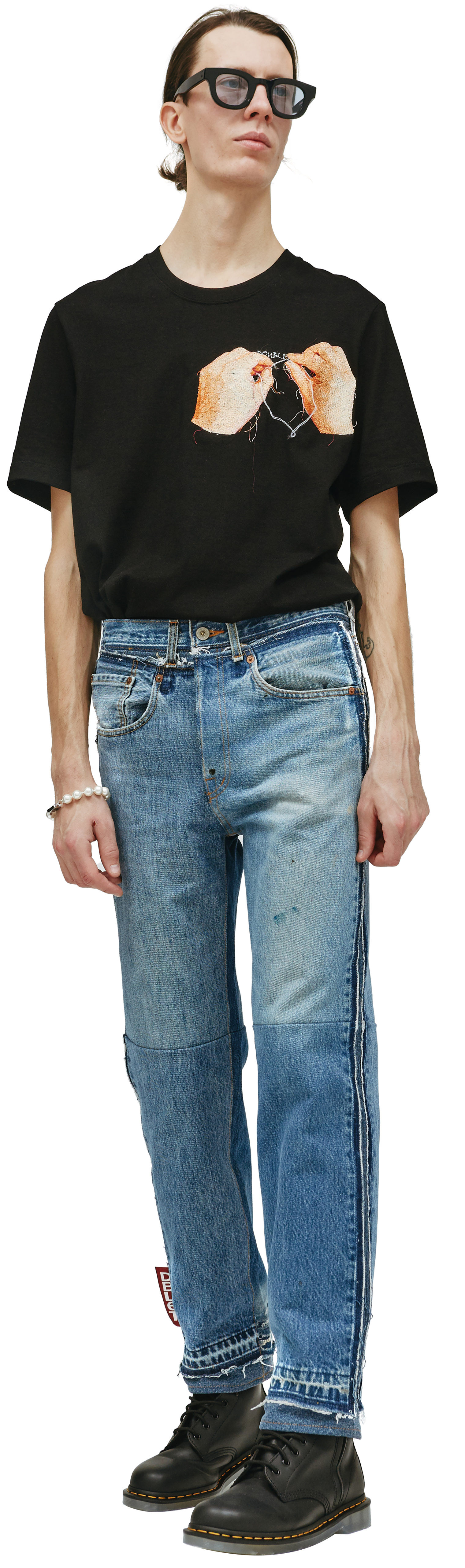 Doublet Blue straight jeans