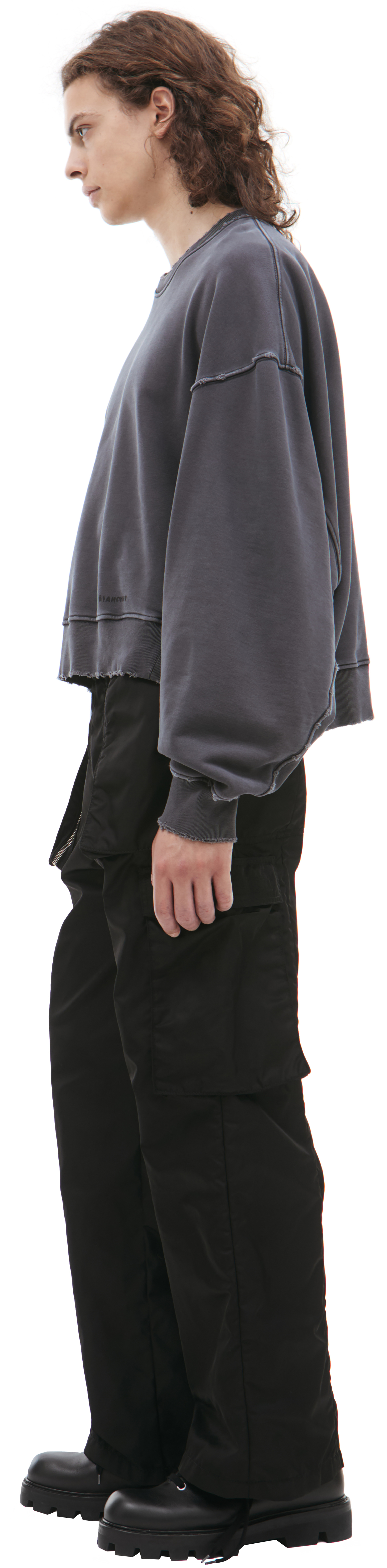 B1ARCHIVE Sweatshirt with scuff effect