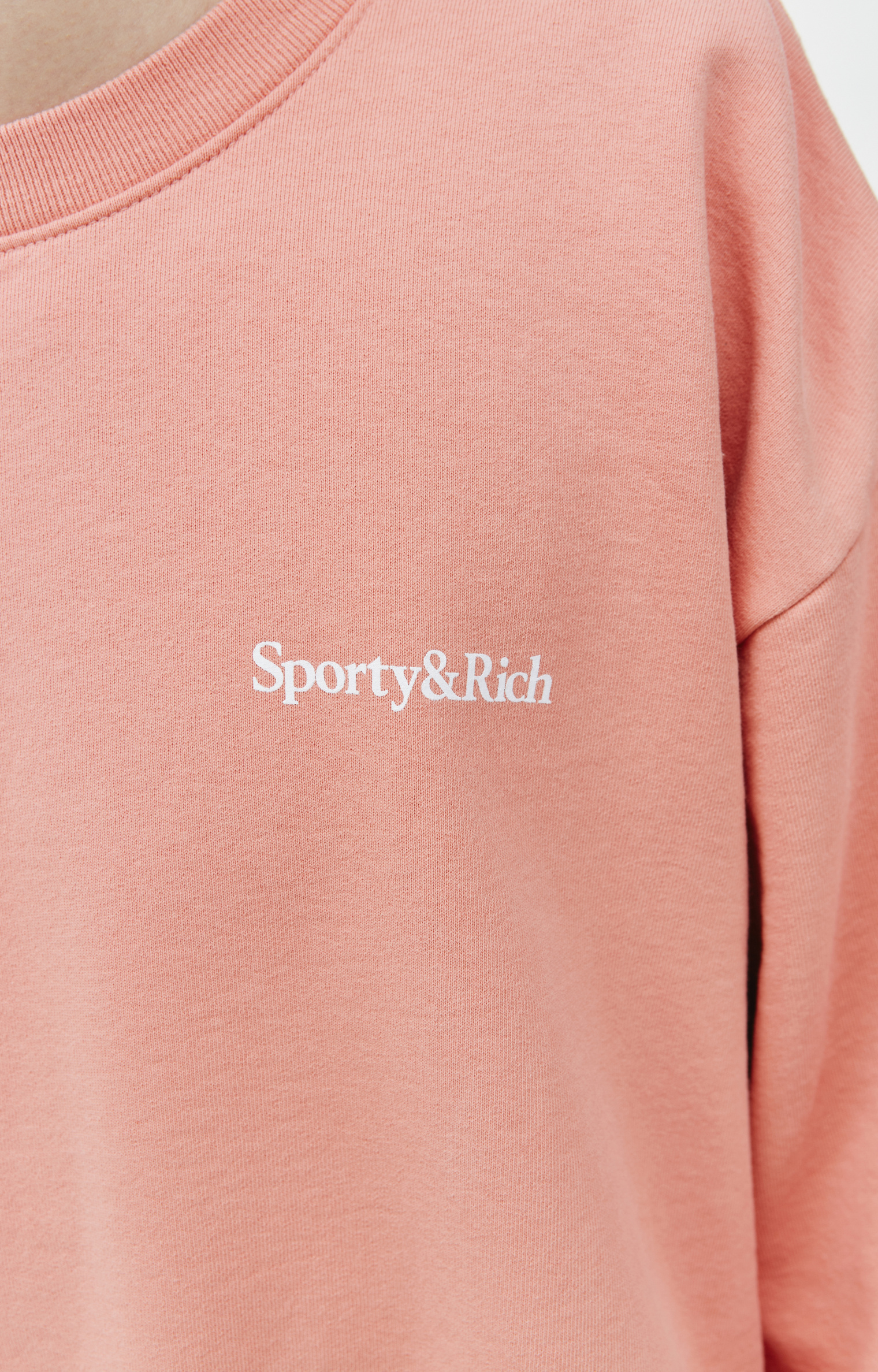 SPORTY & RICH New health sweatshirt