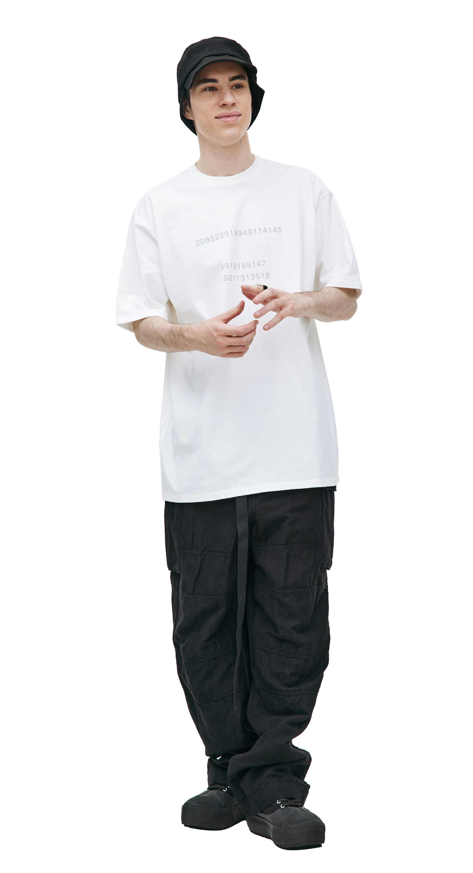The Viridi-Anne White printed t-shirt