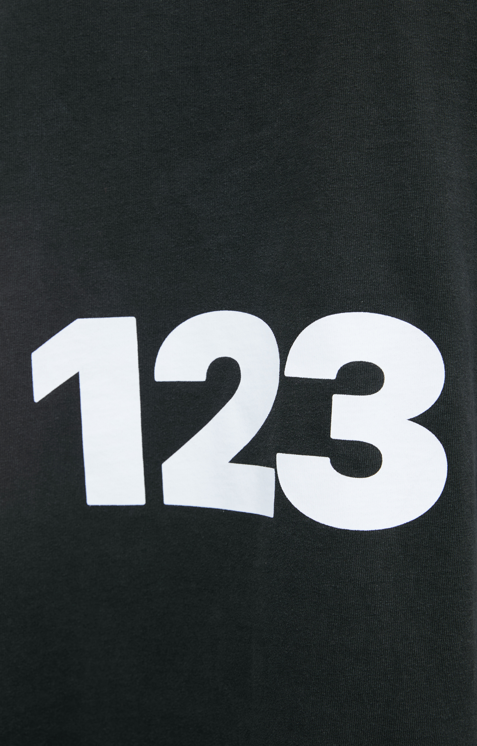 RRR123 Dark gray printed longsleeve