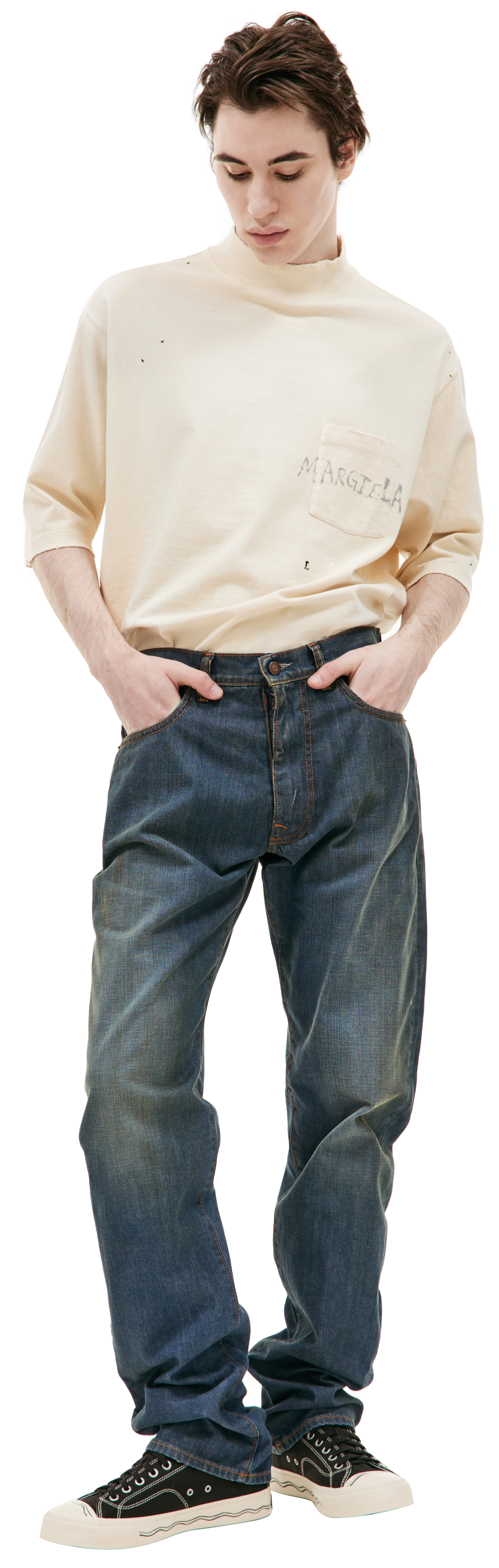 Maison Margiela 5 Pockets Denim Pants