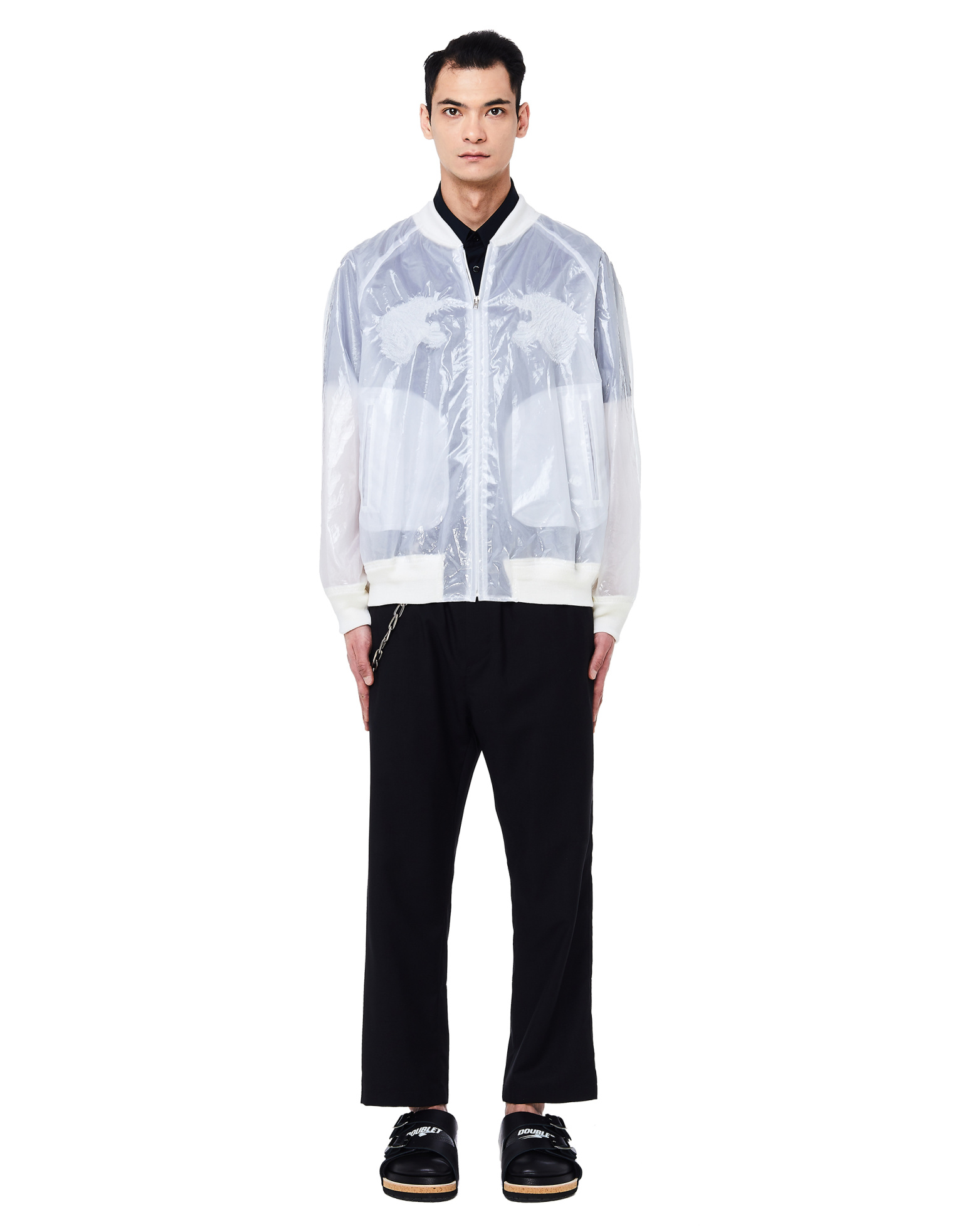 Doublet Transparent Bomber Jacket