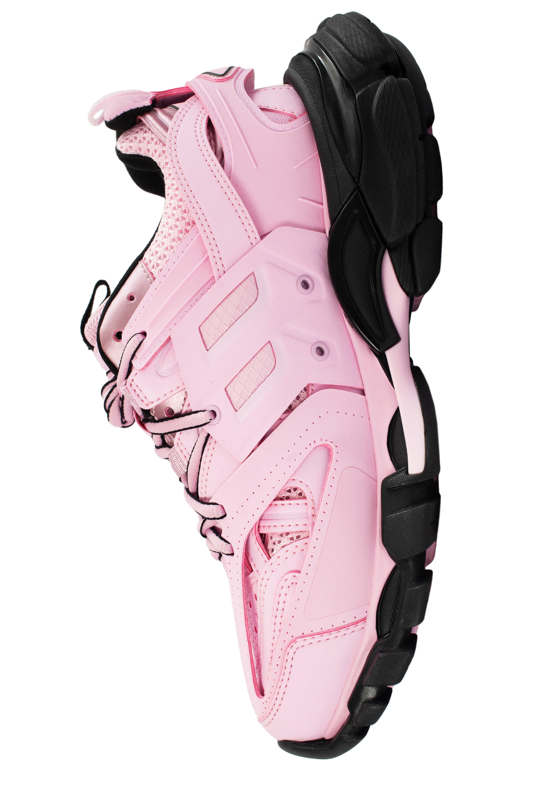 Balenciaga Pink & Black Track Sneaker