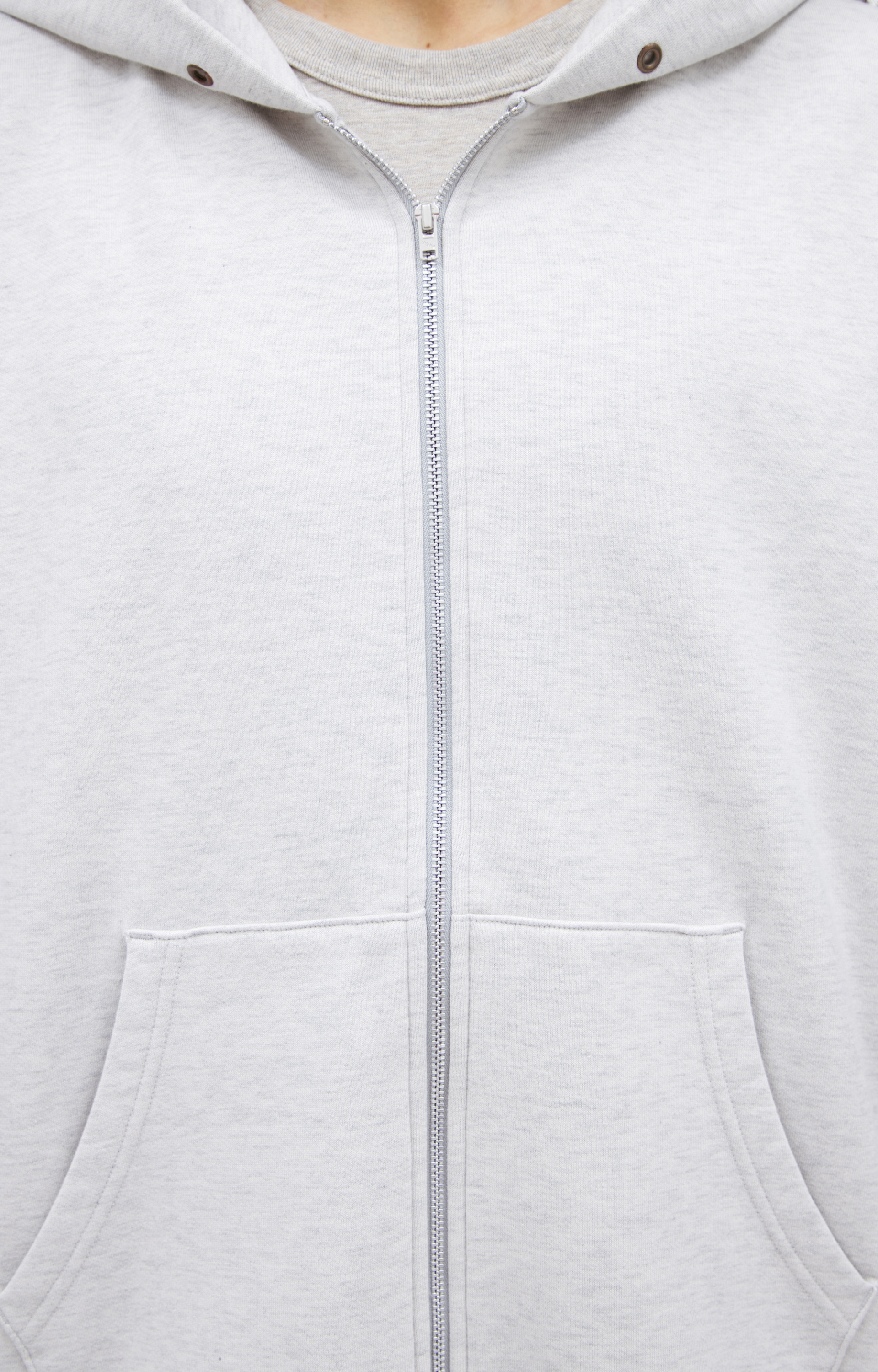 visvim Zippered cotton hoodie