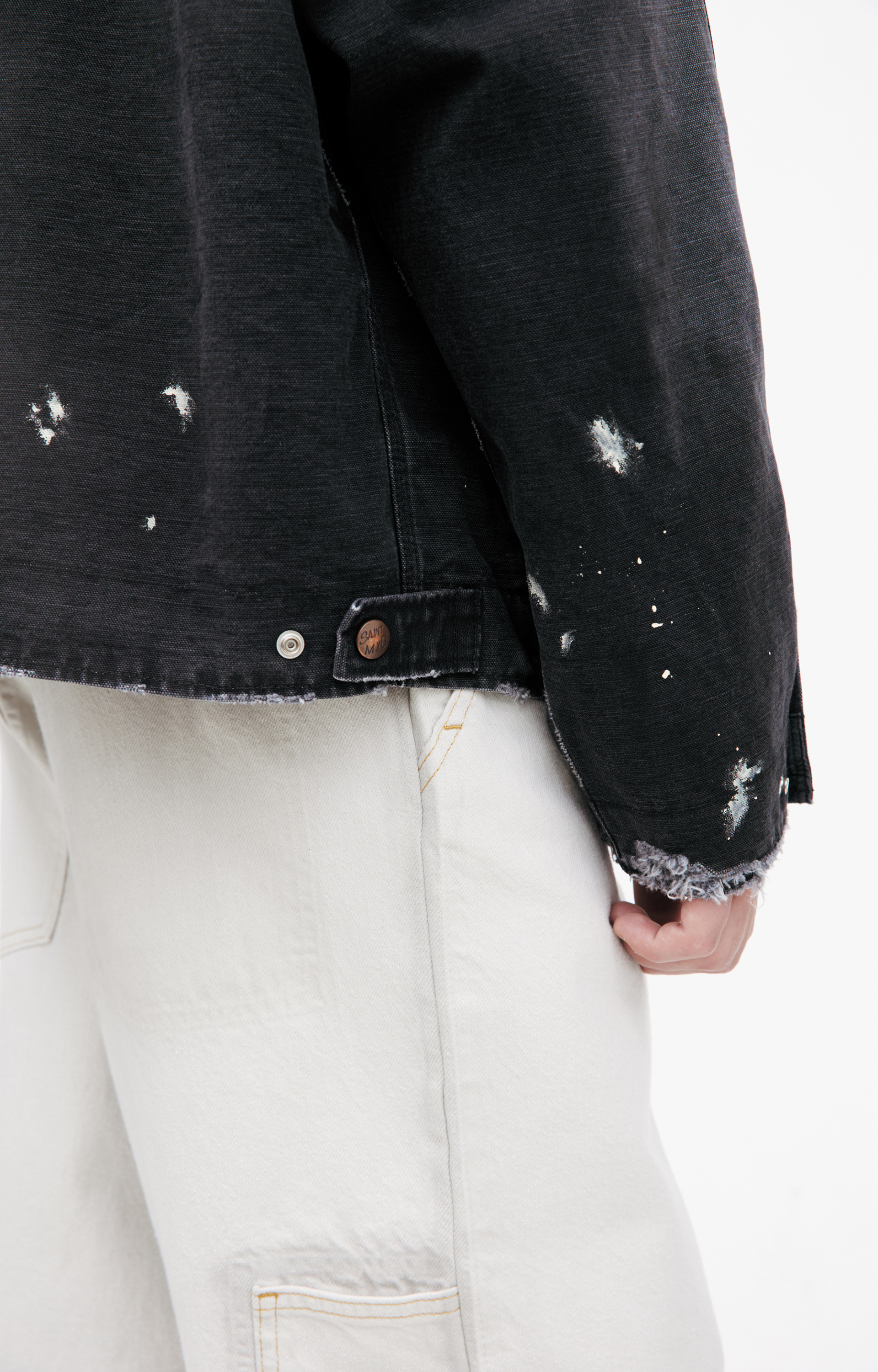 Saint Mxxxxxx Grey denim jacket