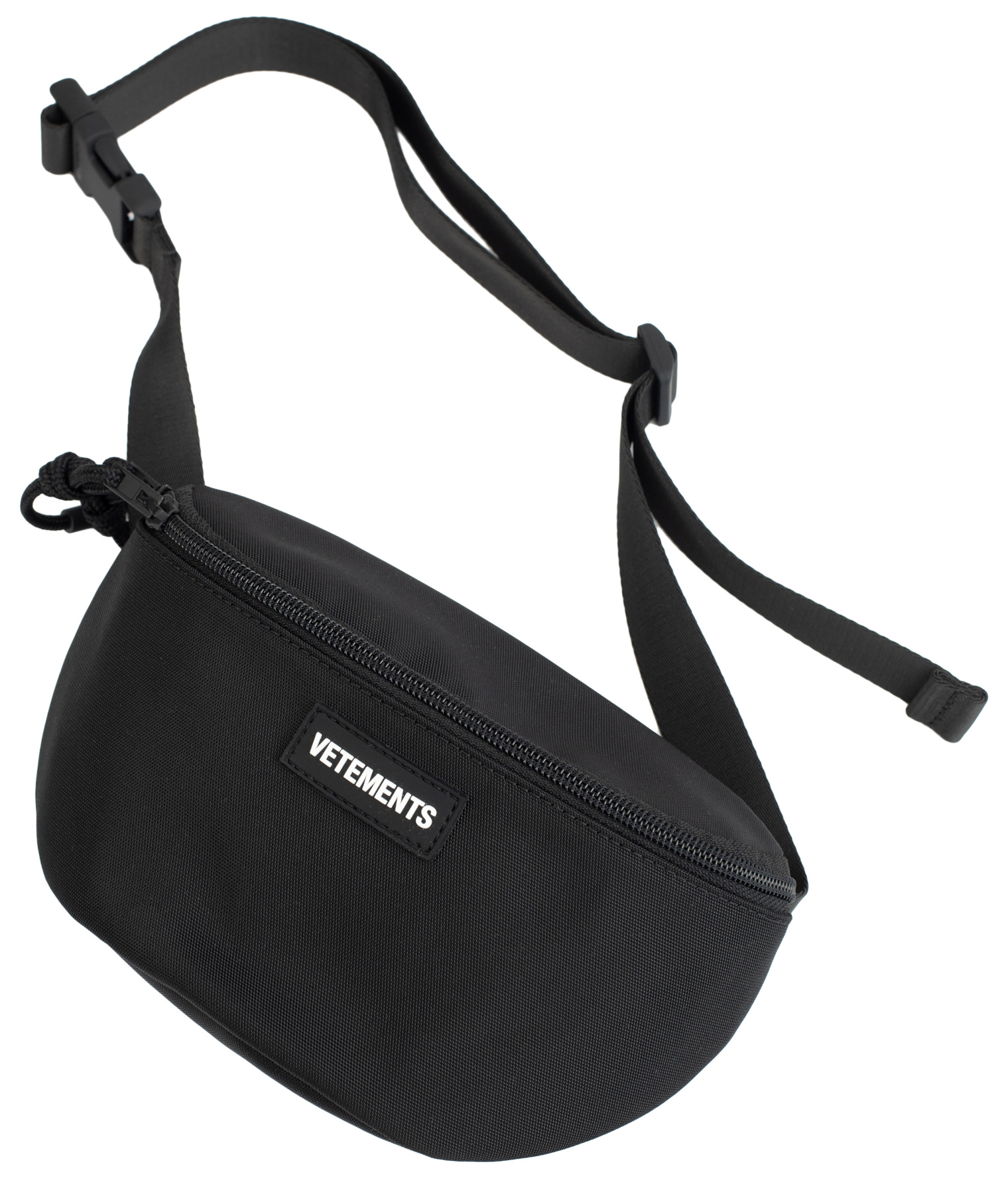 VETEMENTS Logo black belt bag