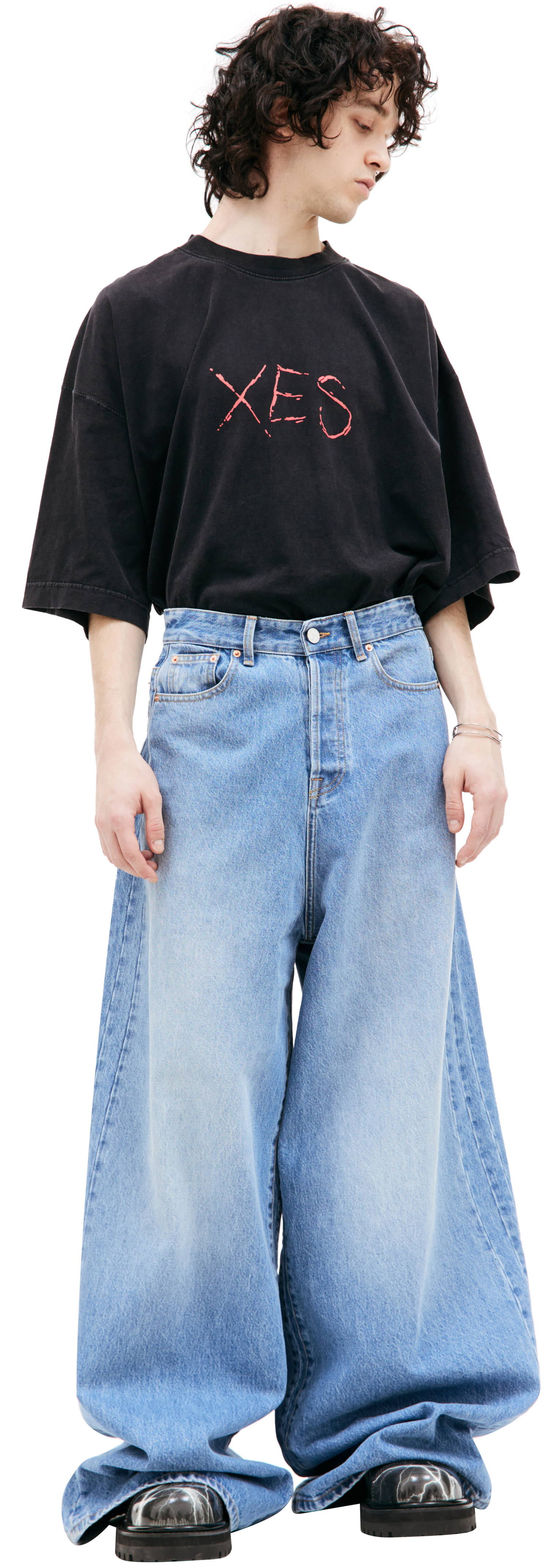 VETEMENTS Wide legs jeans