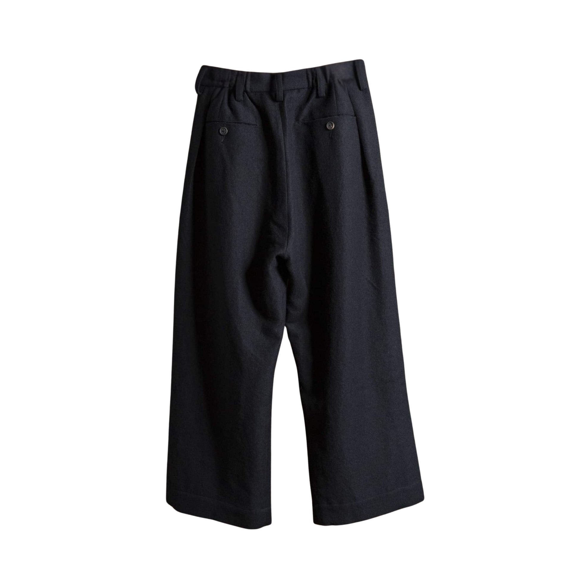 Ziggy Chen Wide-leg trousers with pleats in the front