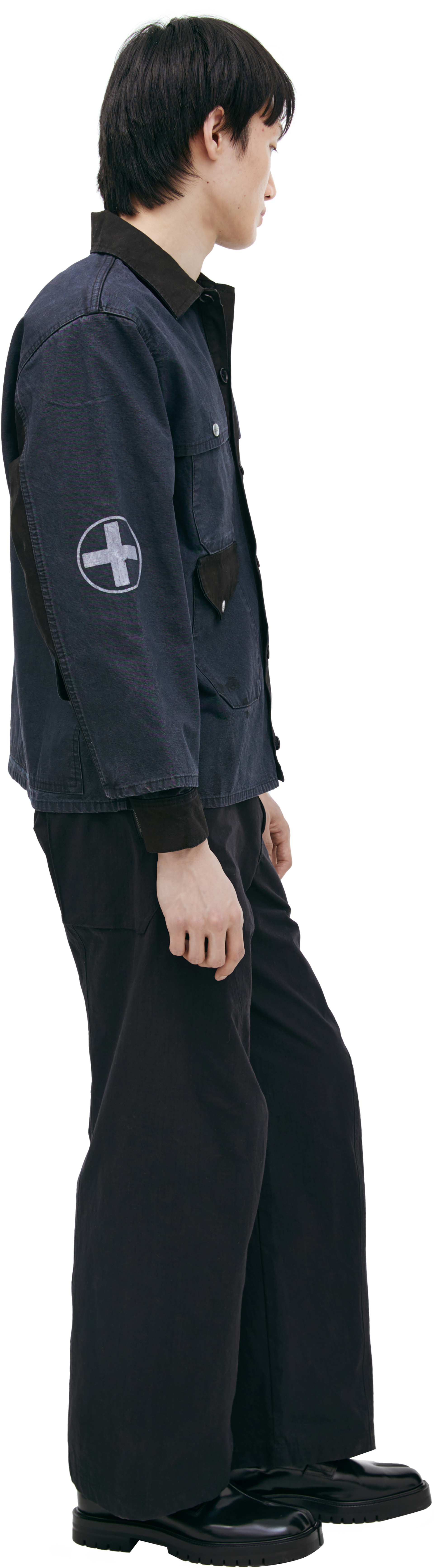 Enfants Riches Déprimés Denim jacket with patch pockets
