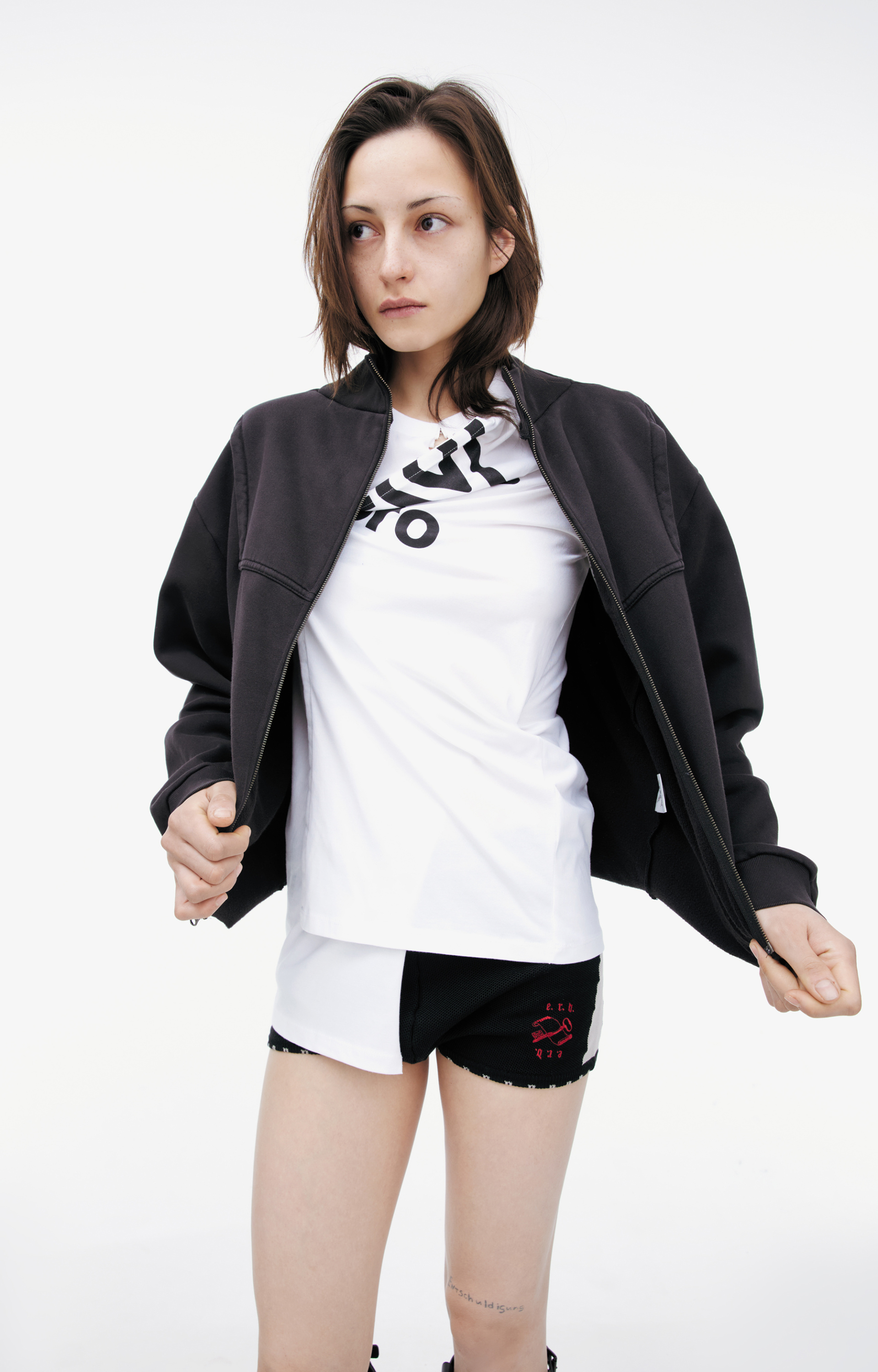 PROTOTYPES Zippered Sweatshirt