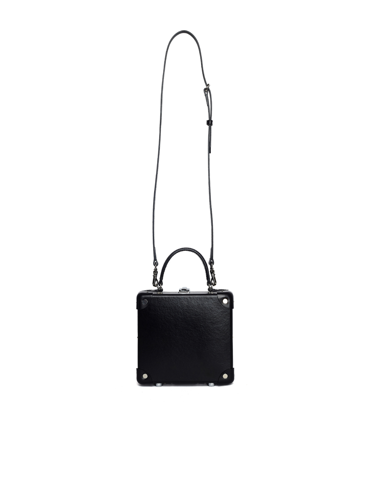 Globe Trotter Black Centenary 7" London Square Bag