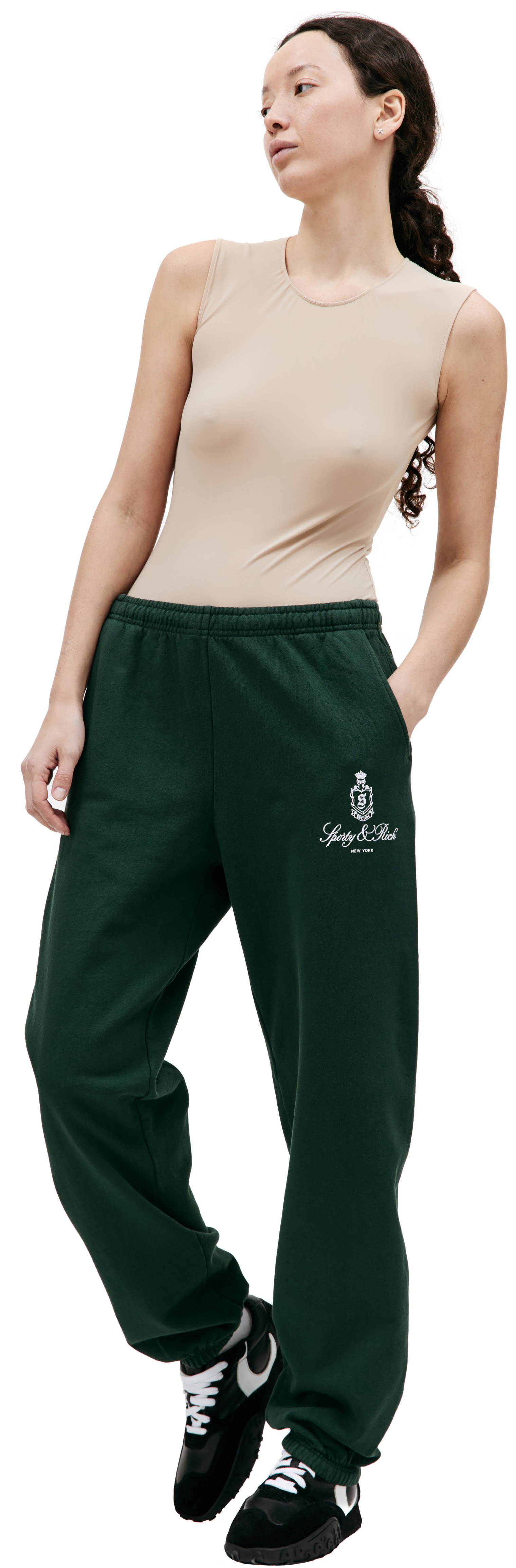 SPORTY & RICH Vendome cotton sweatpant