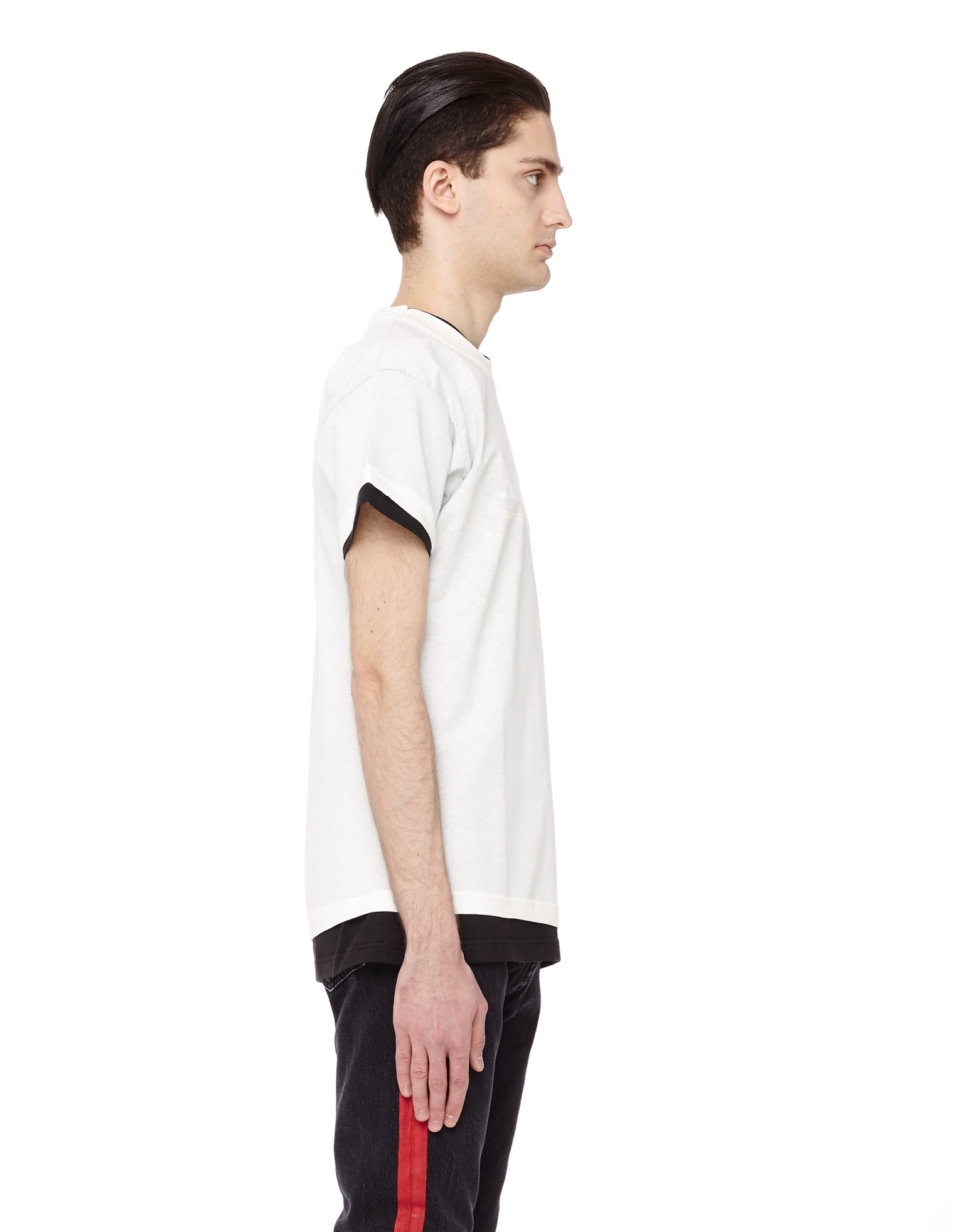 VETEMENTS Double-layered Vetements x Hanes cotton T-shirt
