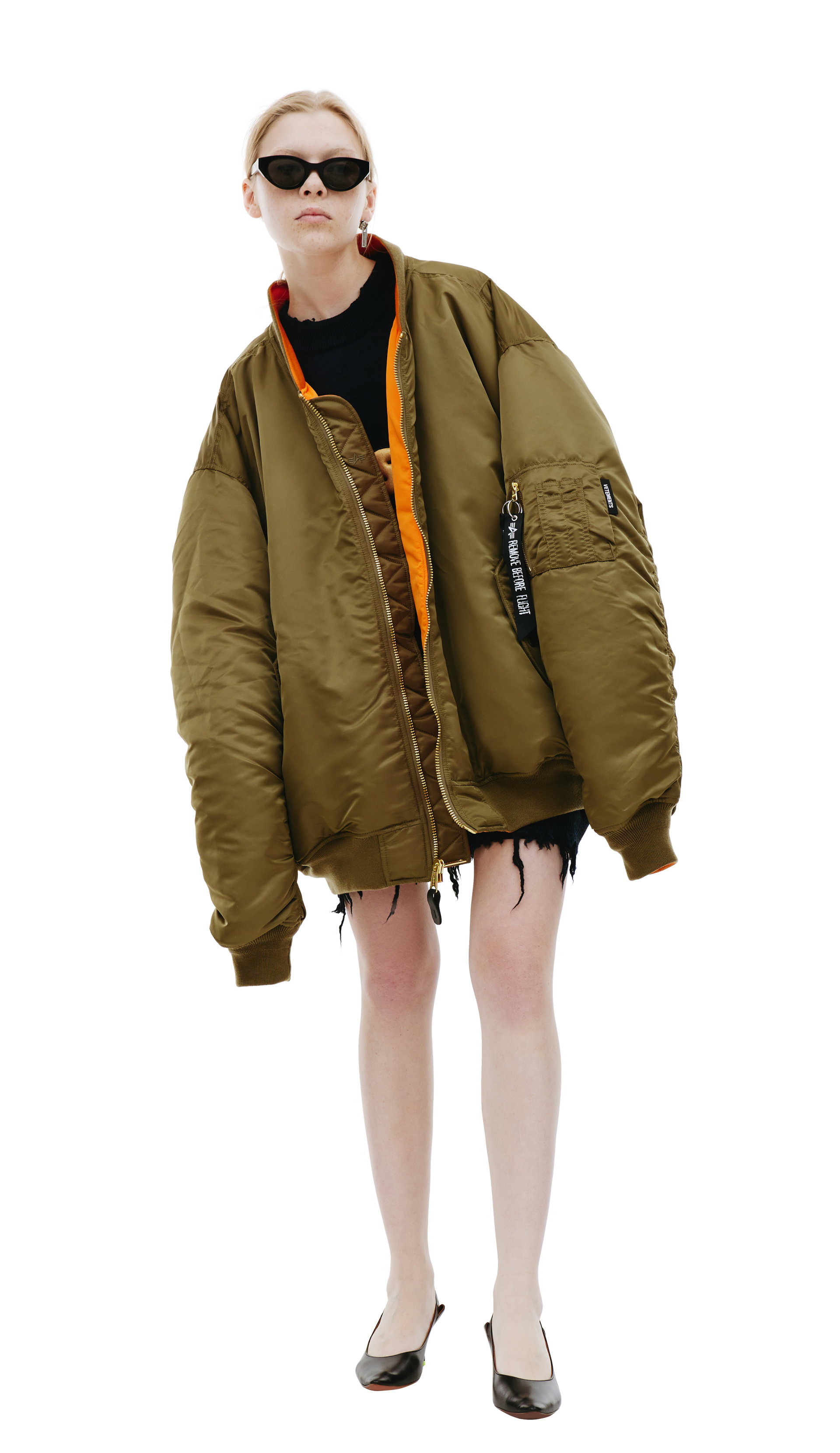 VETEMENTS х Alpha Industries double reversible bomber jacket