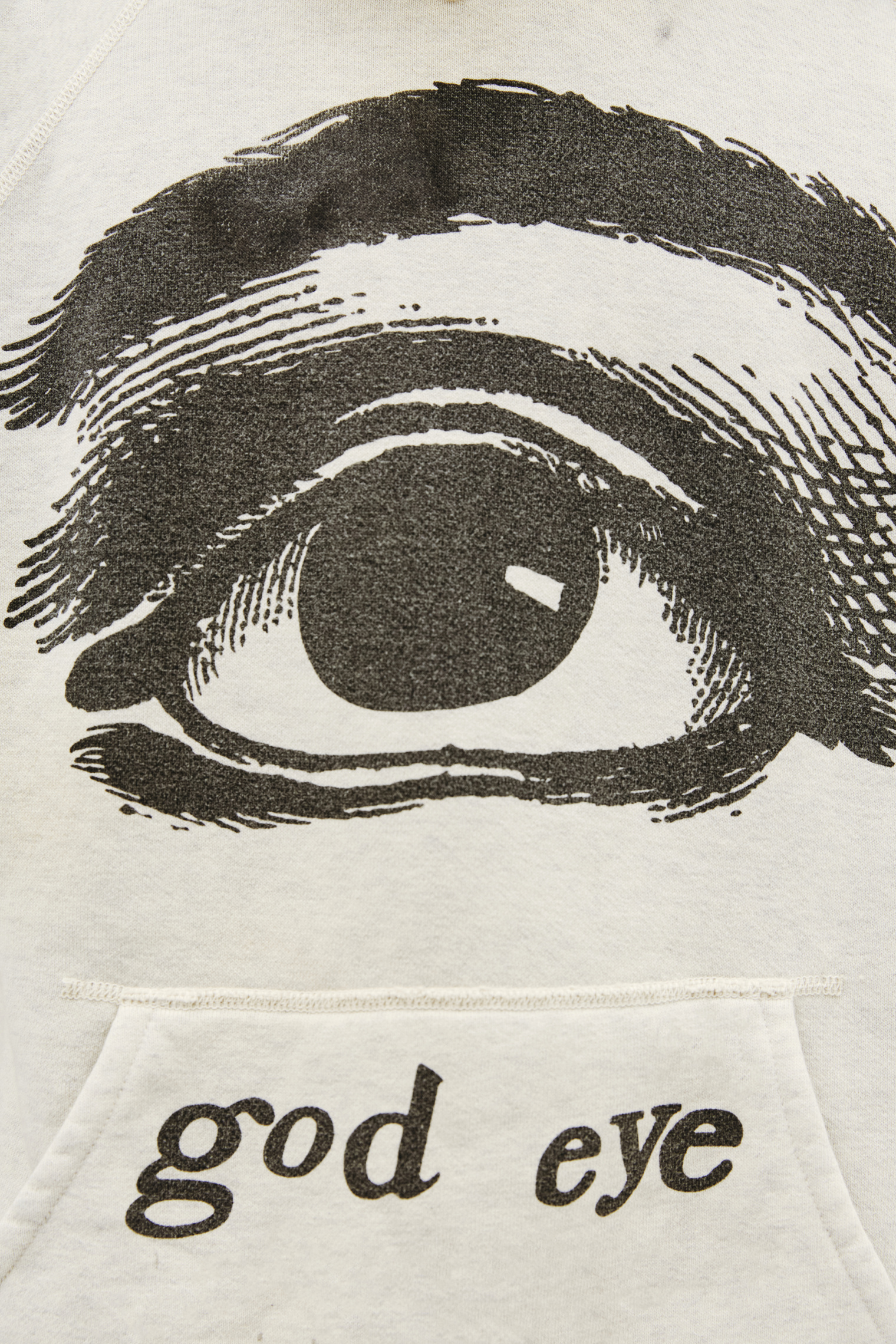 Saint Michael God Eye Printed Hoodie