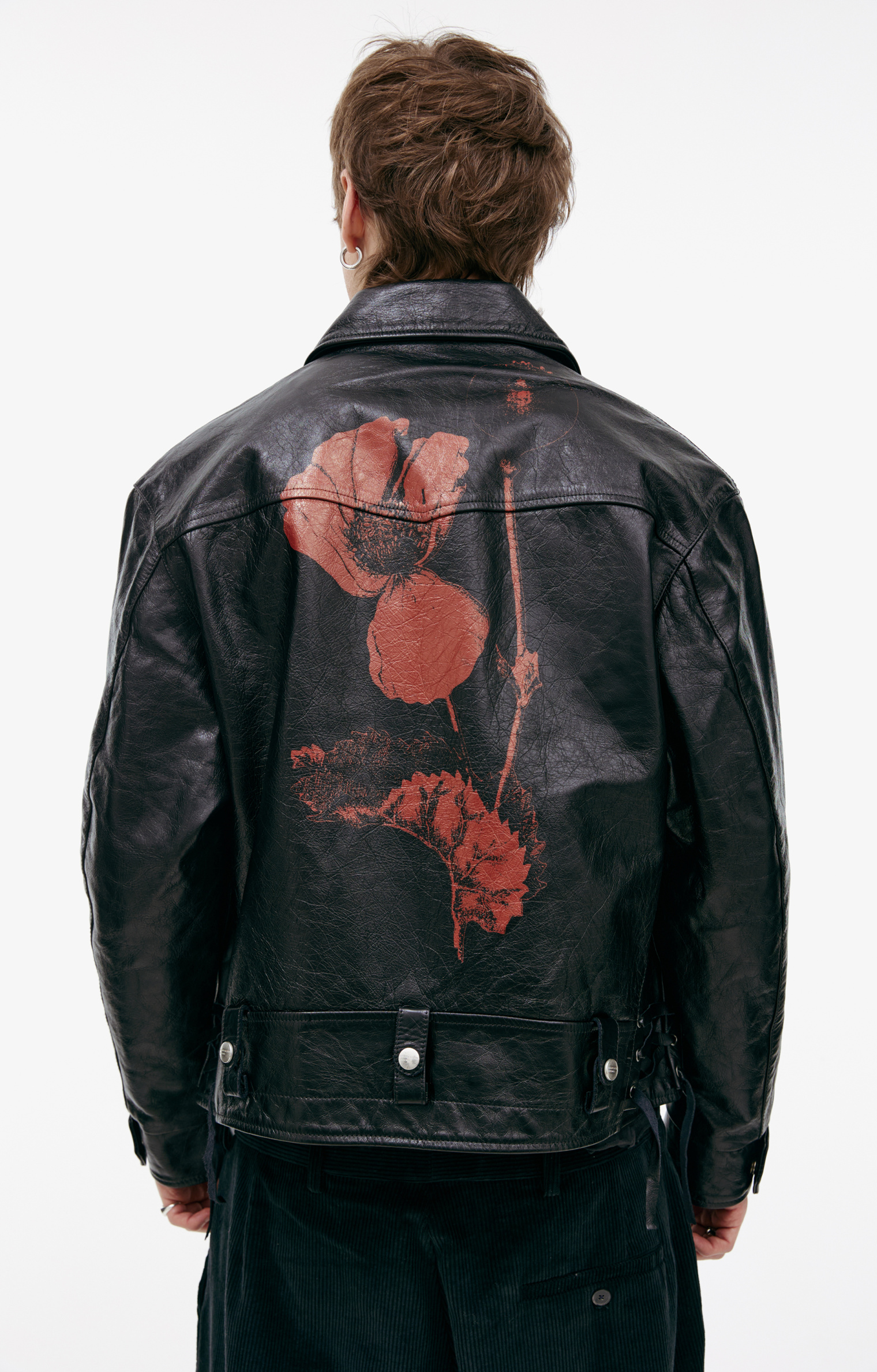 Enfants Riches Deprimes Leather print jacket