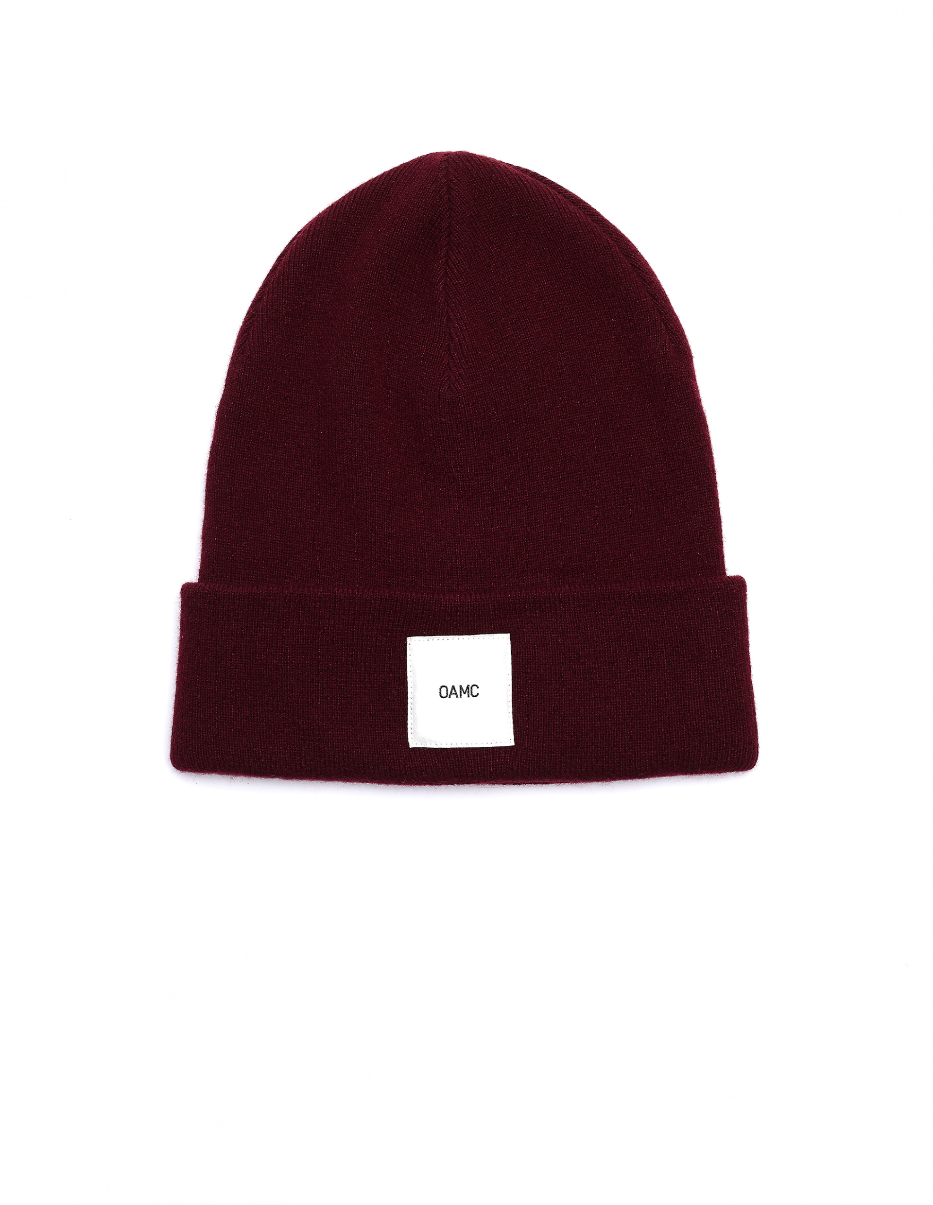 OAMC Burgundy Cashmere Beanie