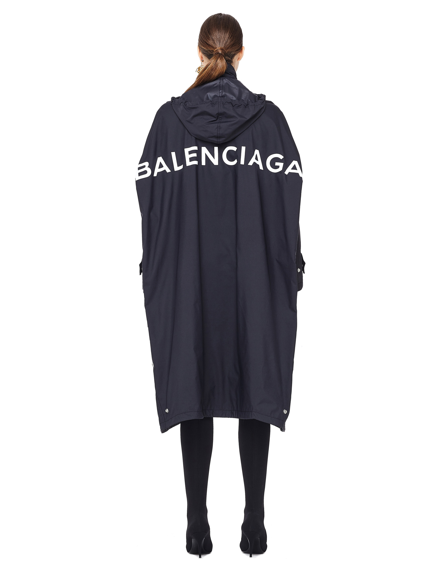 Balenciaga Дождевик Opera с логотипом