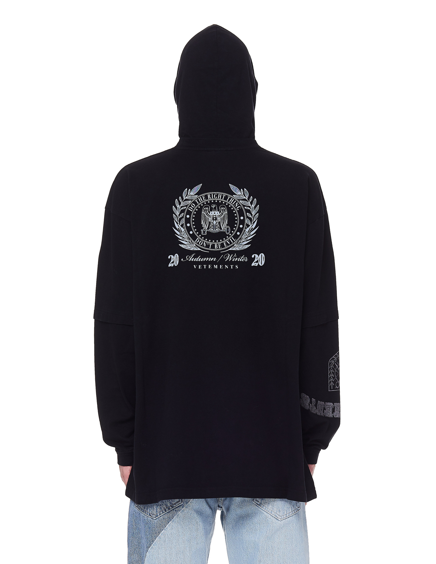 VETEMENTS The President Jersey Hoodie