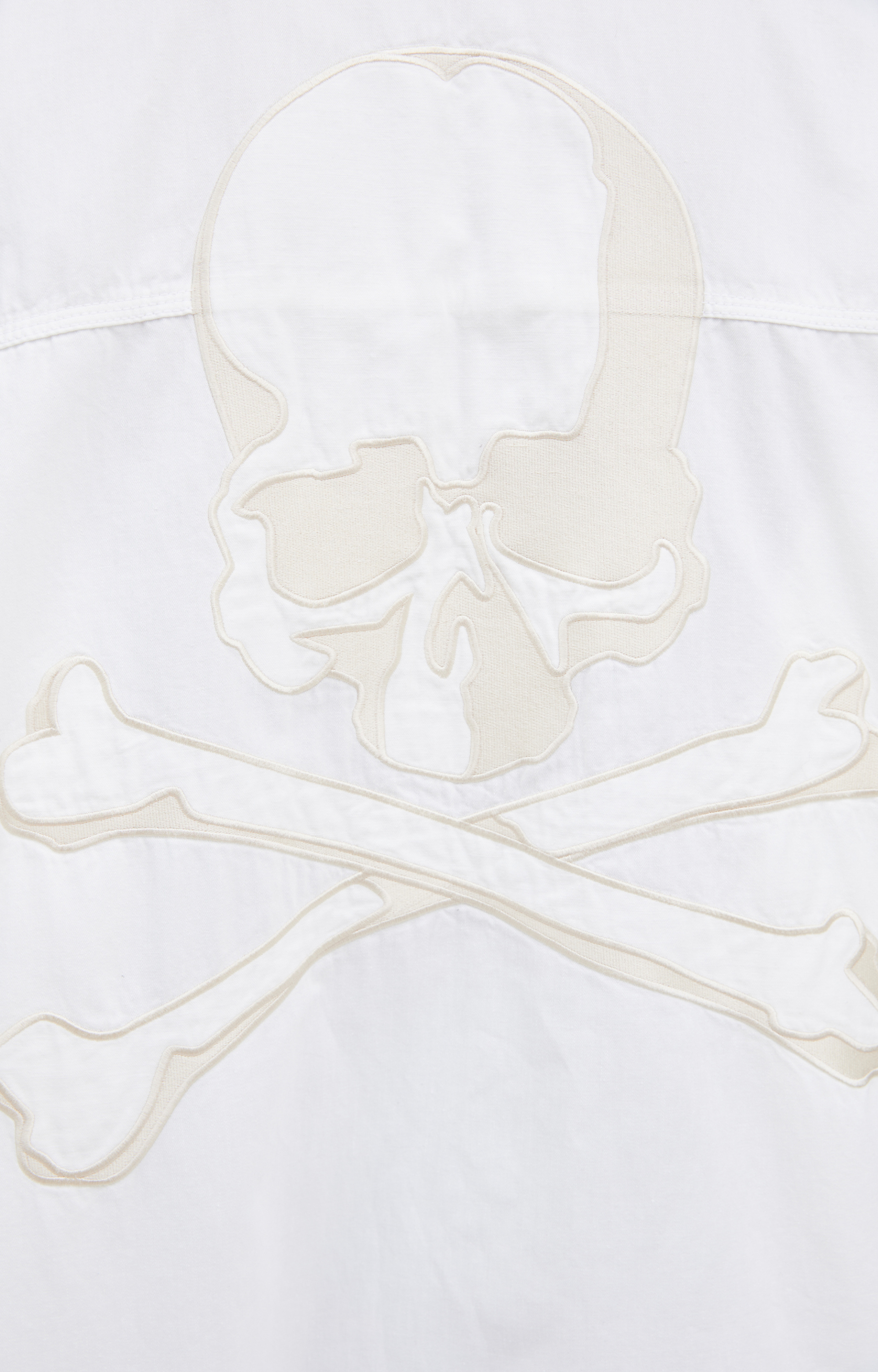 Mastermind WORLD White embroidered shirt