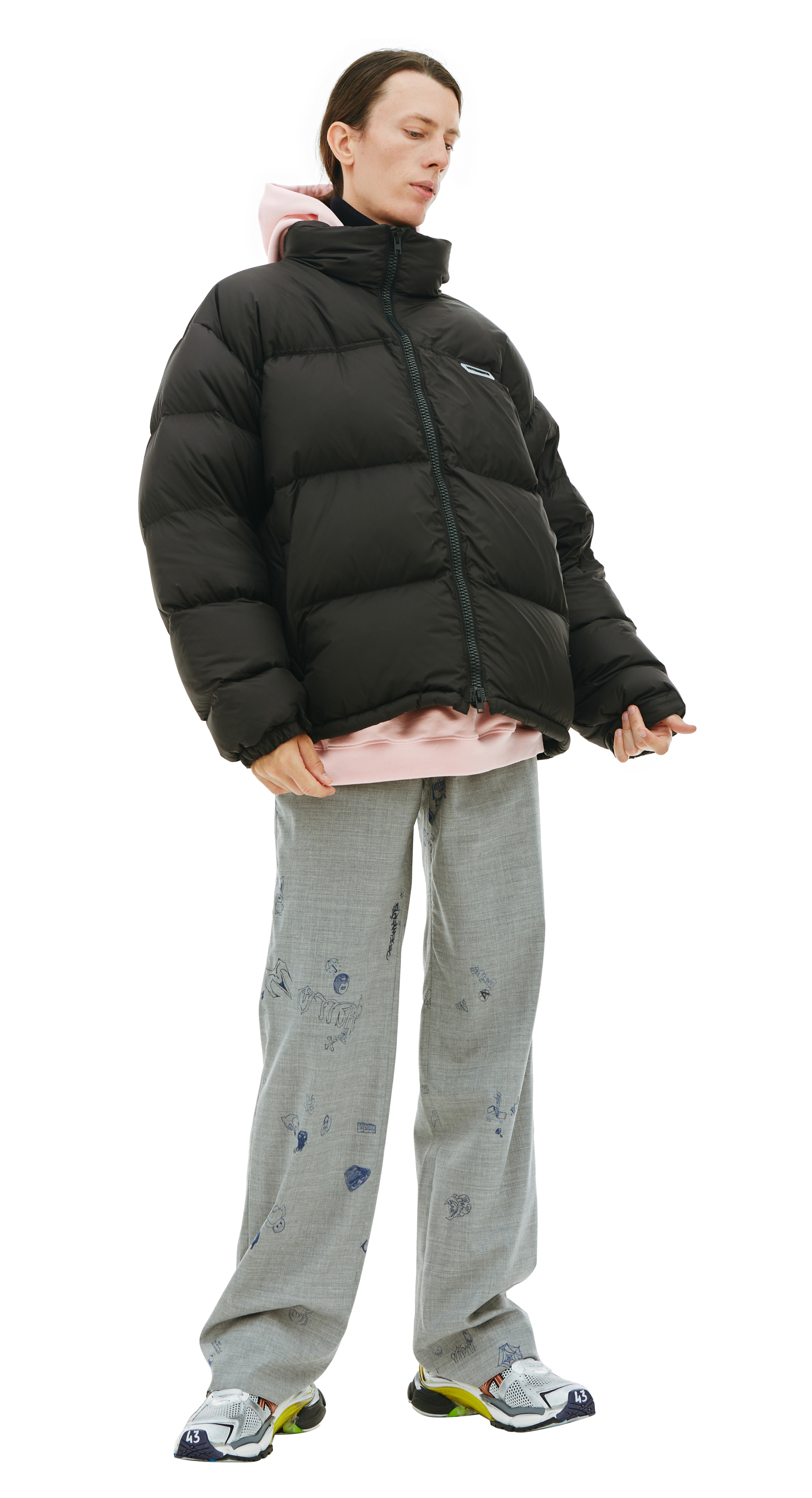 VETEMENTS Logo Patch Down Jacket