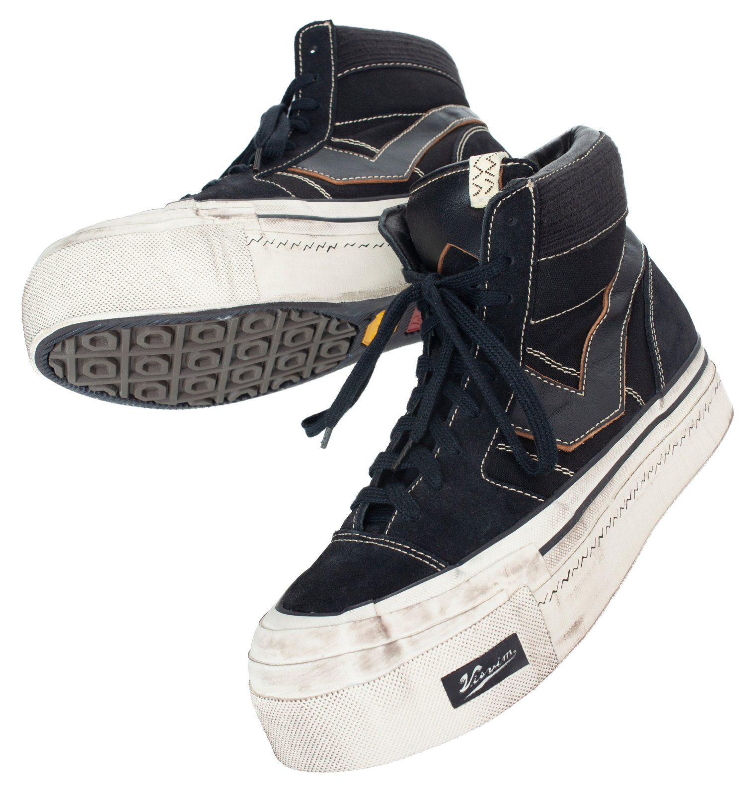 visvim Высокие кеды Zephyr на платформе