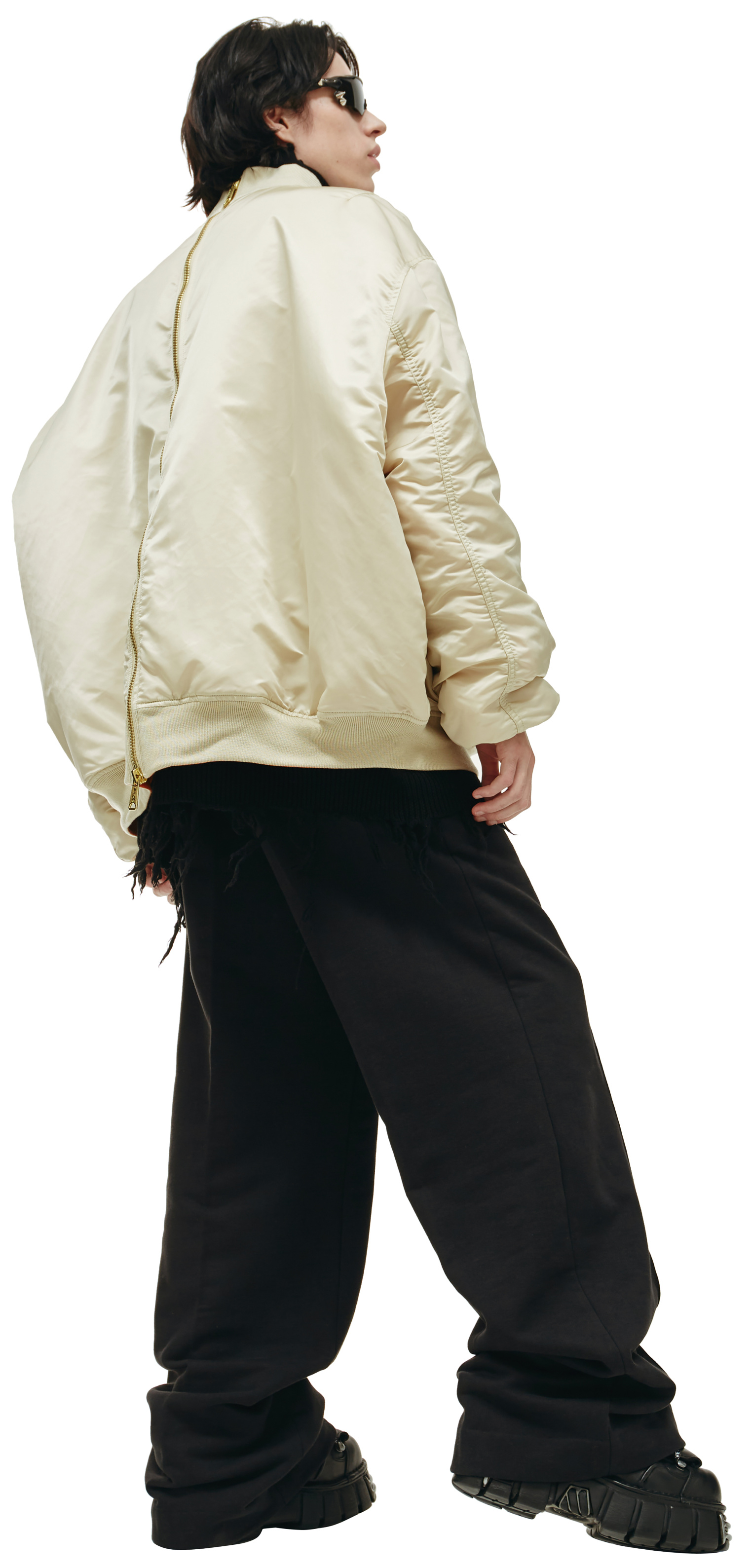 VETEMENTS VETEMENTS X ALPHA INDUSTRIES reversible bomber jacket