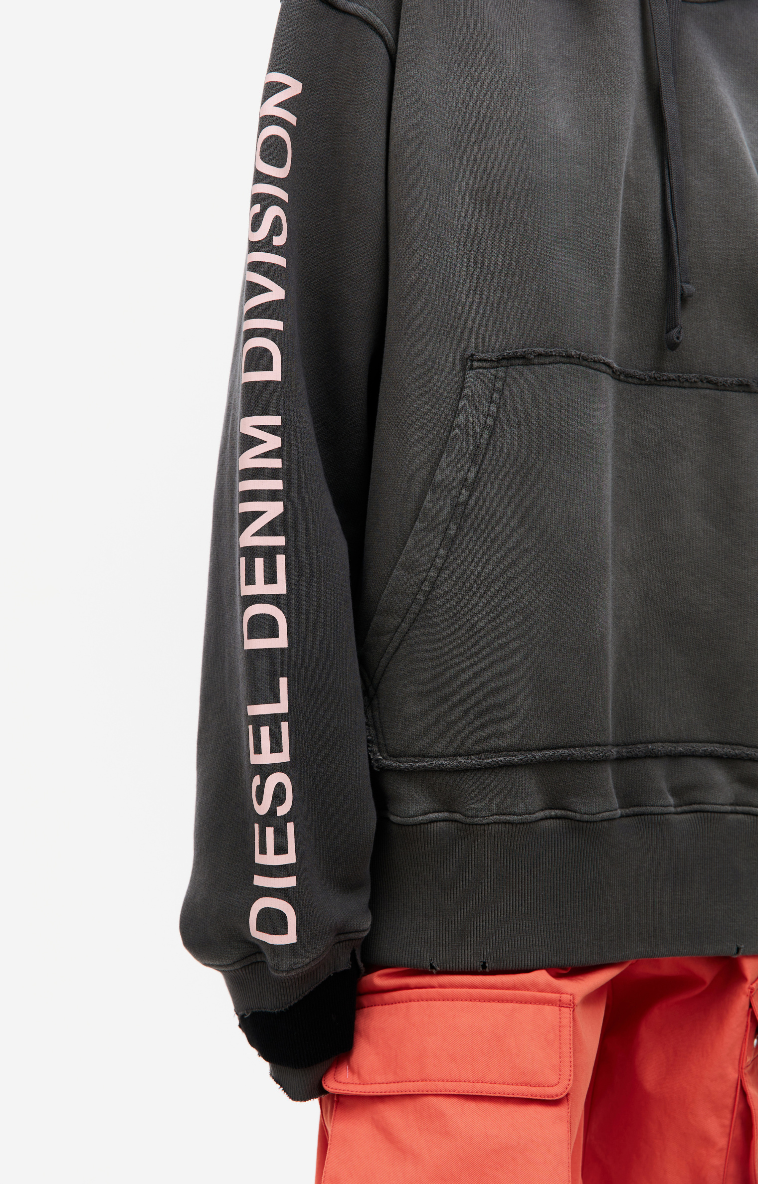Diesel S-Macsrot printed hoodie