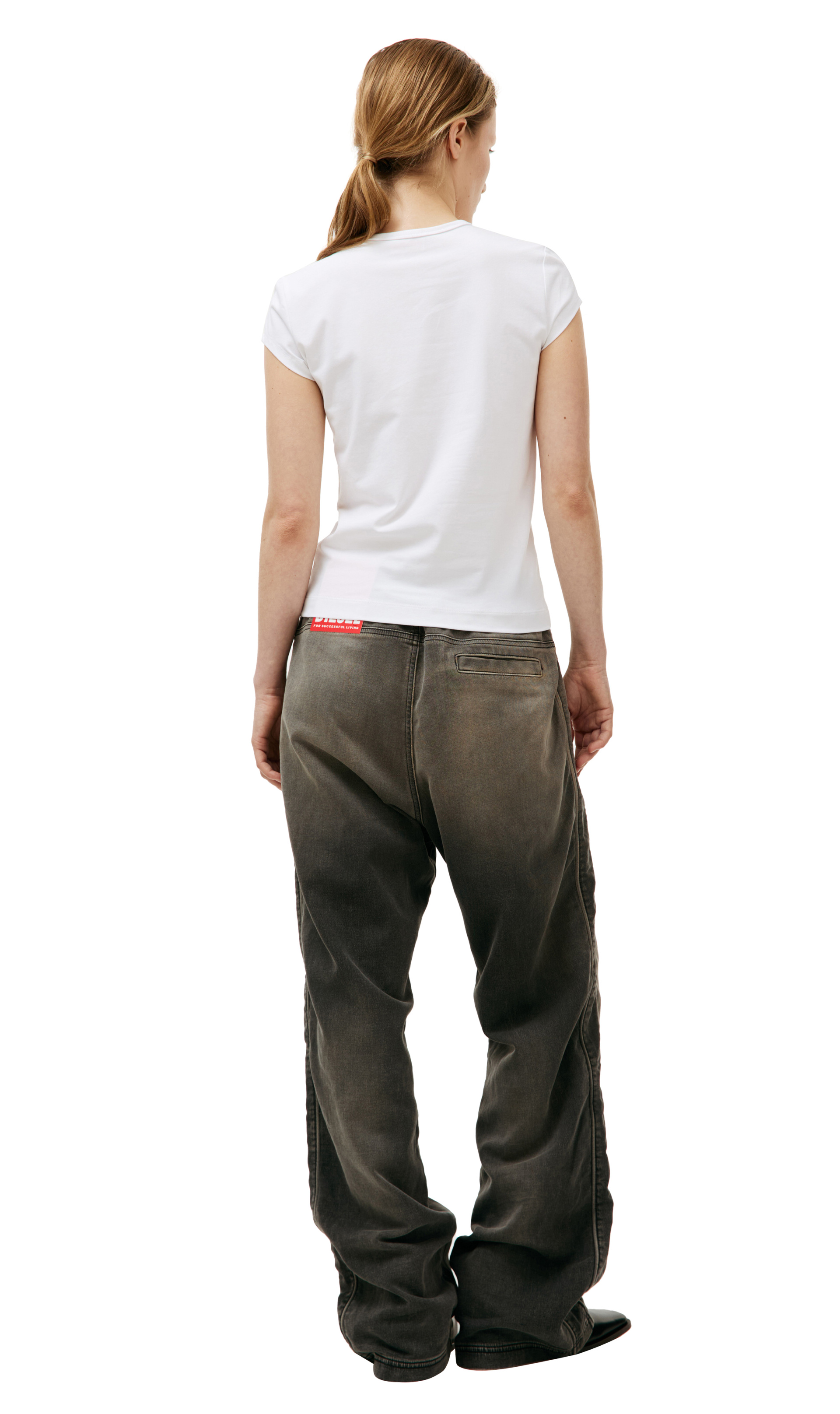 Diesel White T-Angie t-shirt