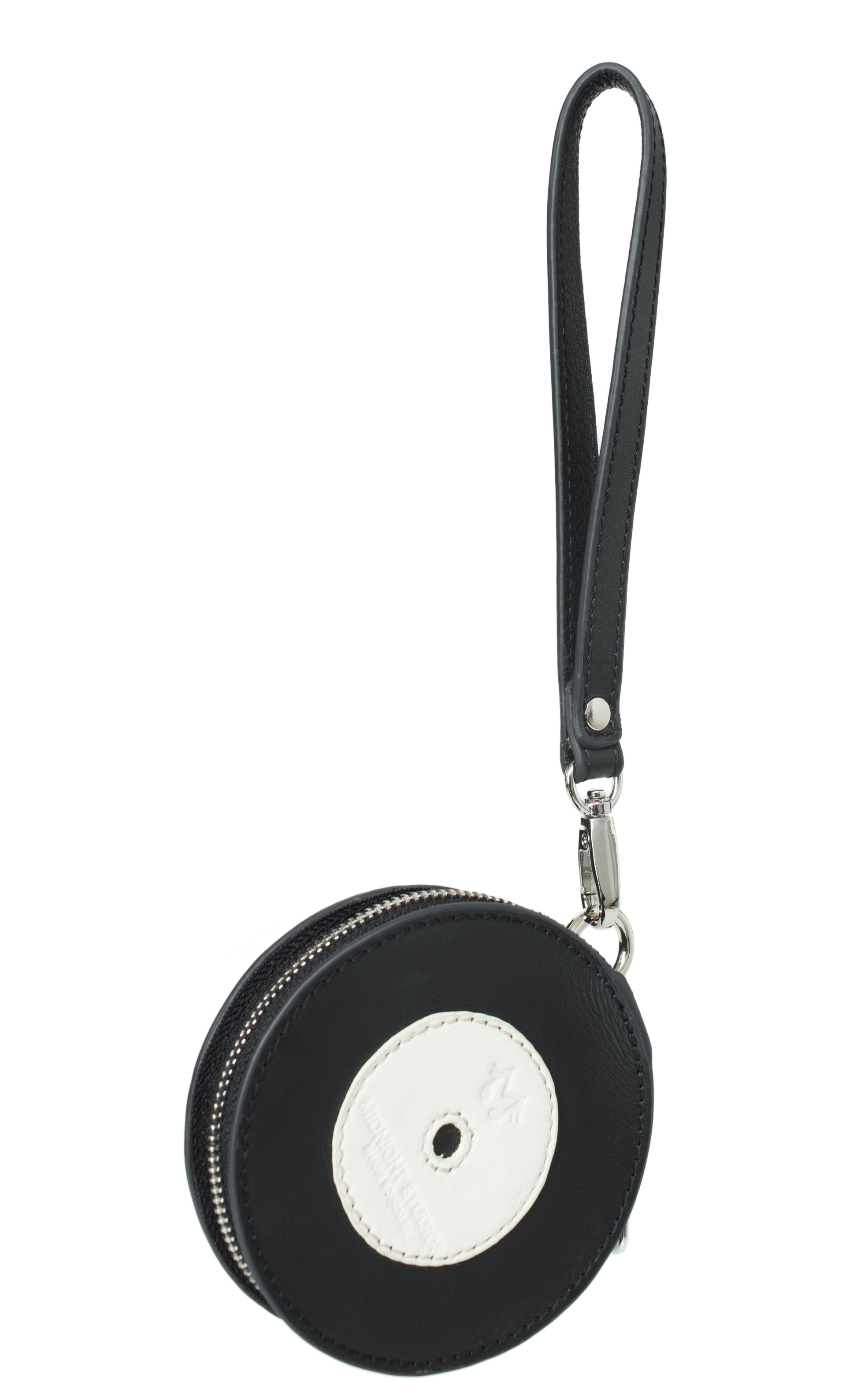 Midnight Studios Disque leather bag