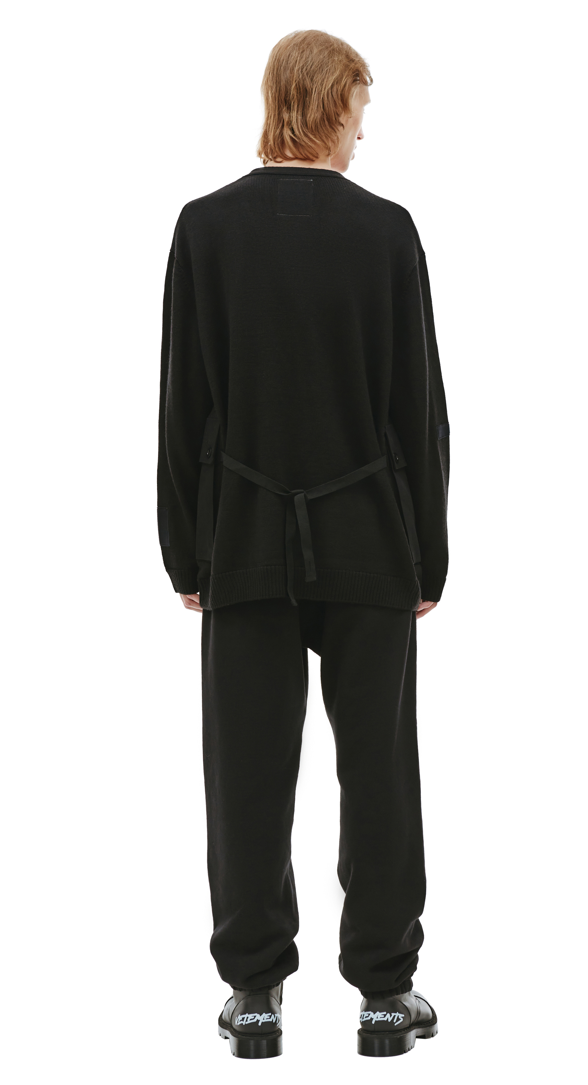 Undercover Knit wool Y-Neck Cardigan