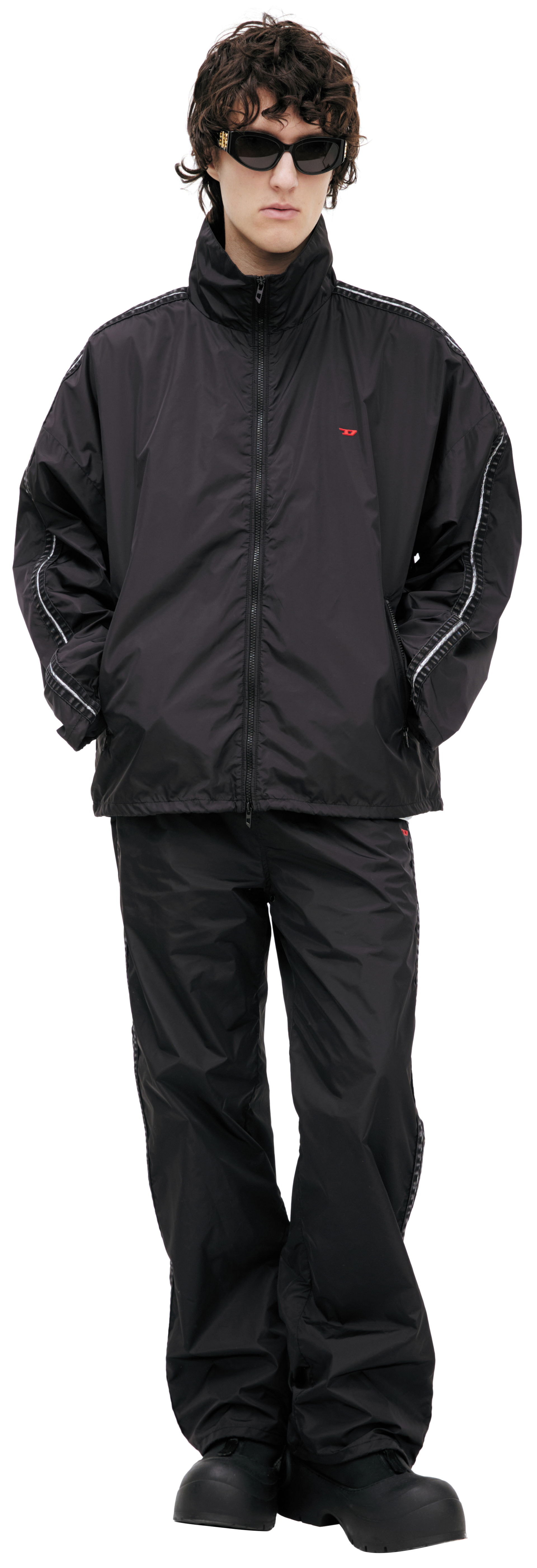 Diesel Black jacket with logo