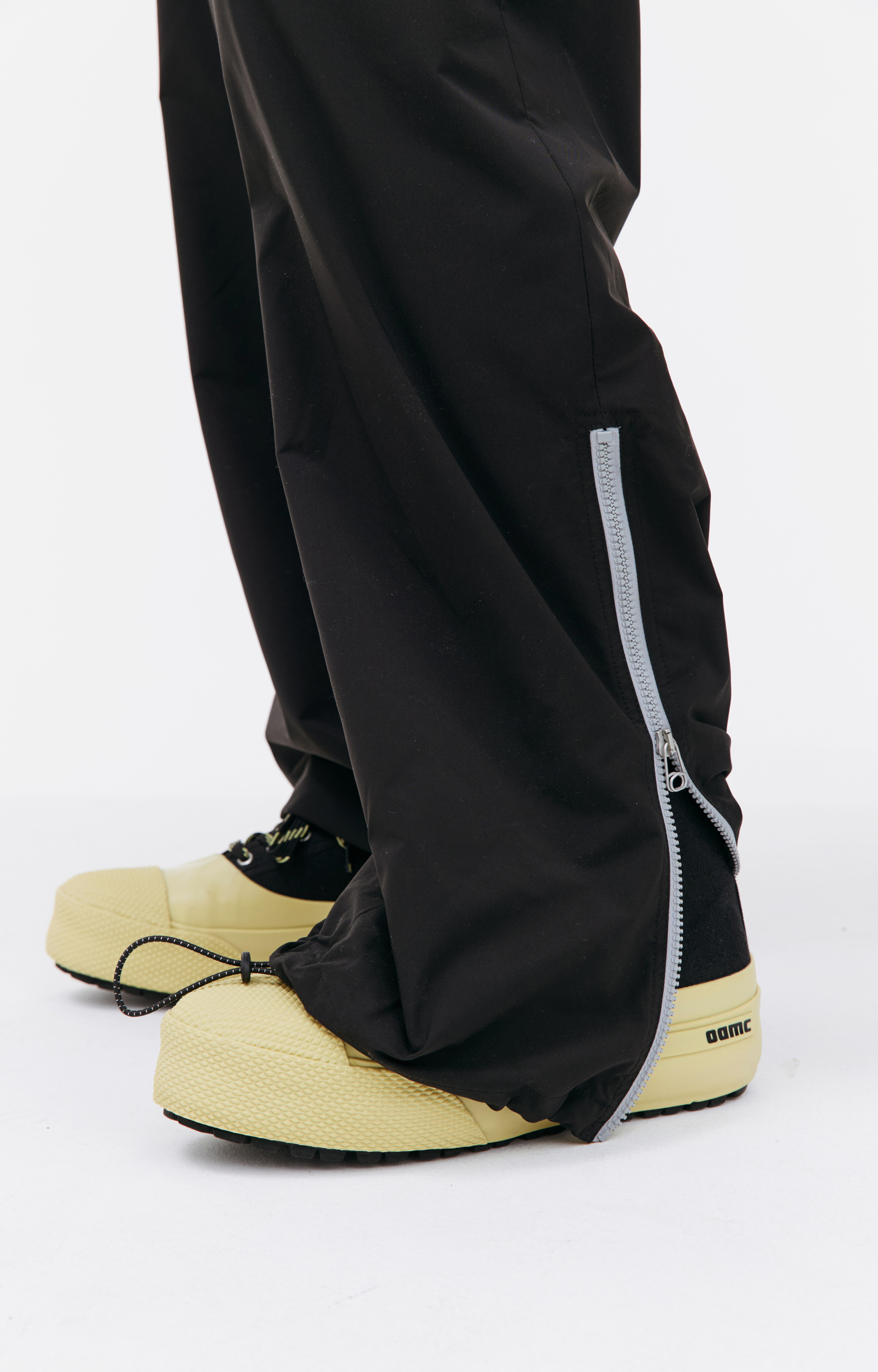OAMC Black zip up trousers
