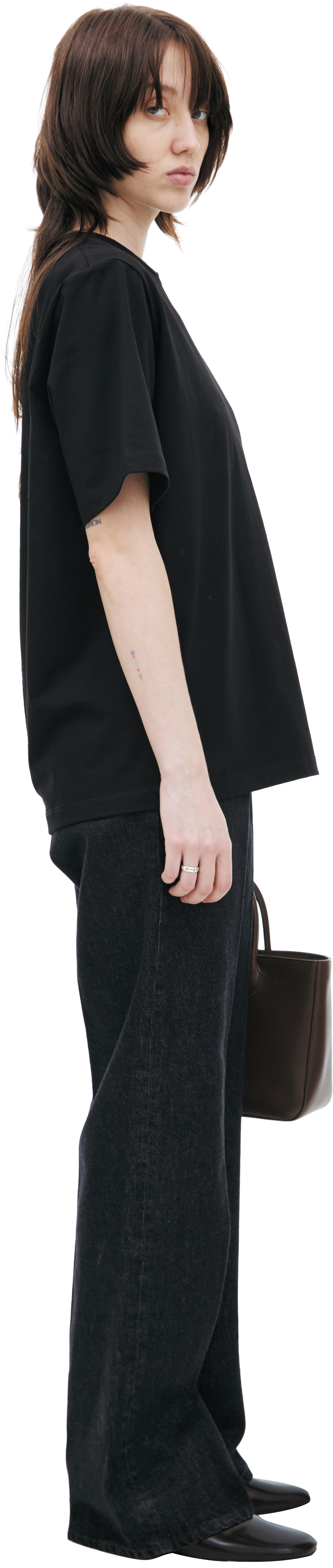 The Row T-shirt with contrasting stitching