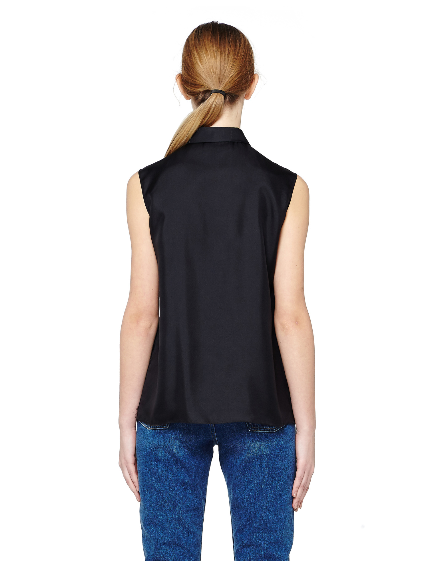Maison Margiela Шелковая блузка