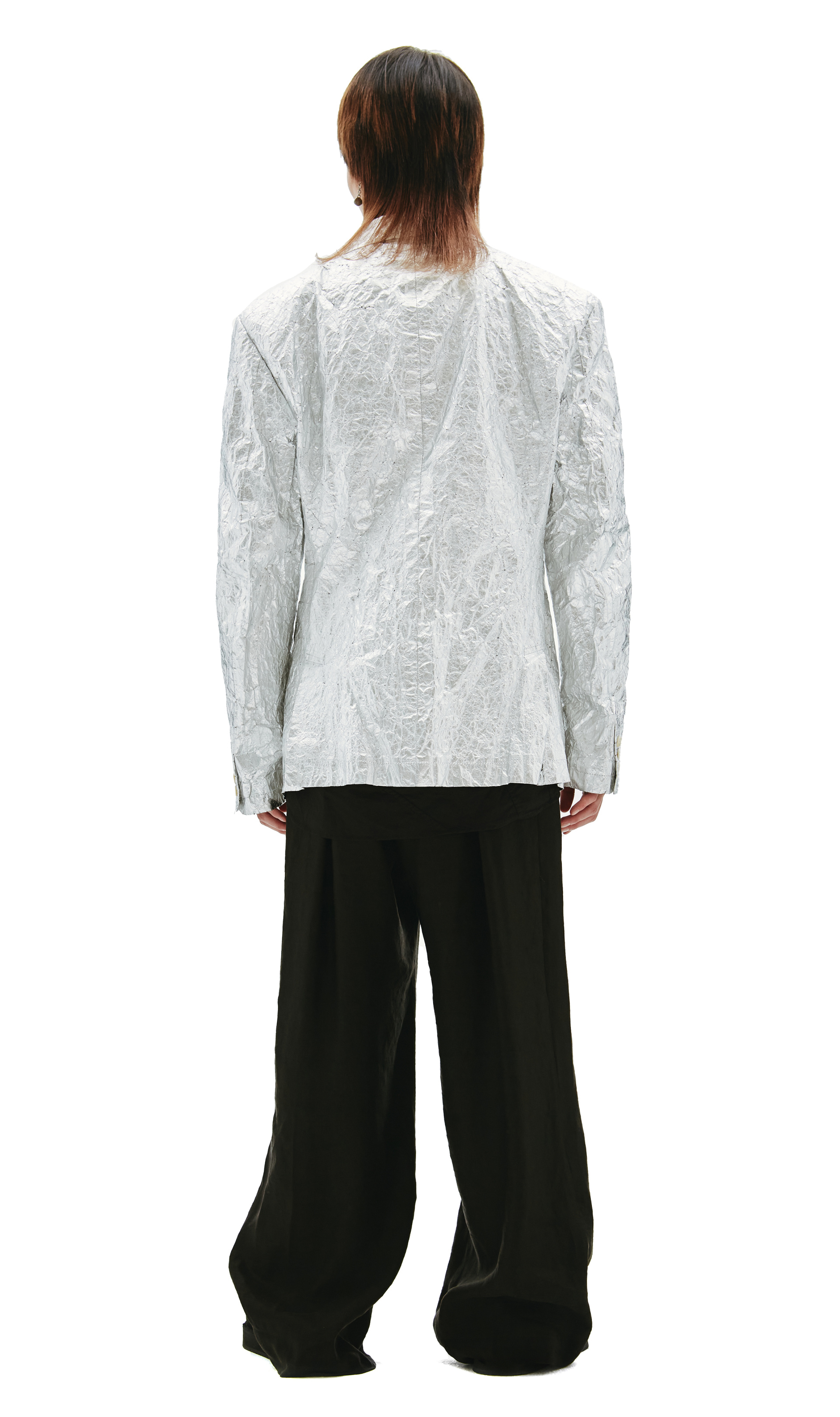 Comme des Garcons Homme plus Silver Blazer