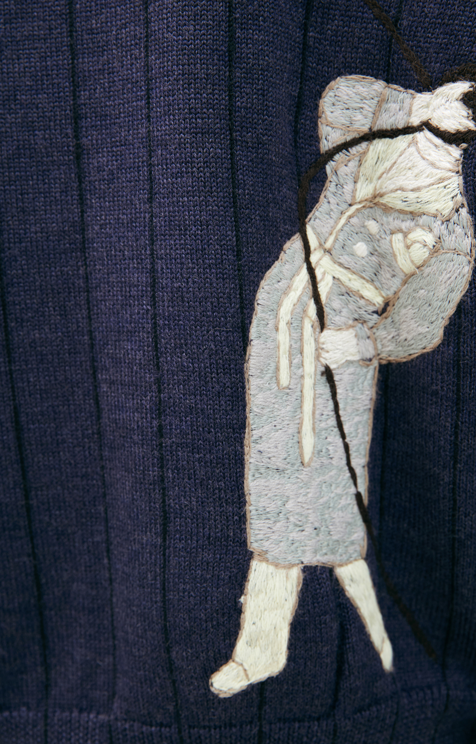 Enfants Riches Déprimés Embroidered sweater