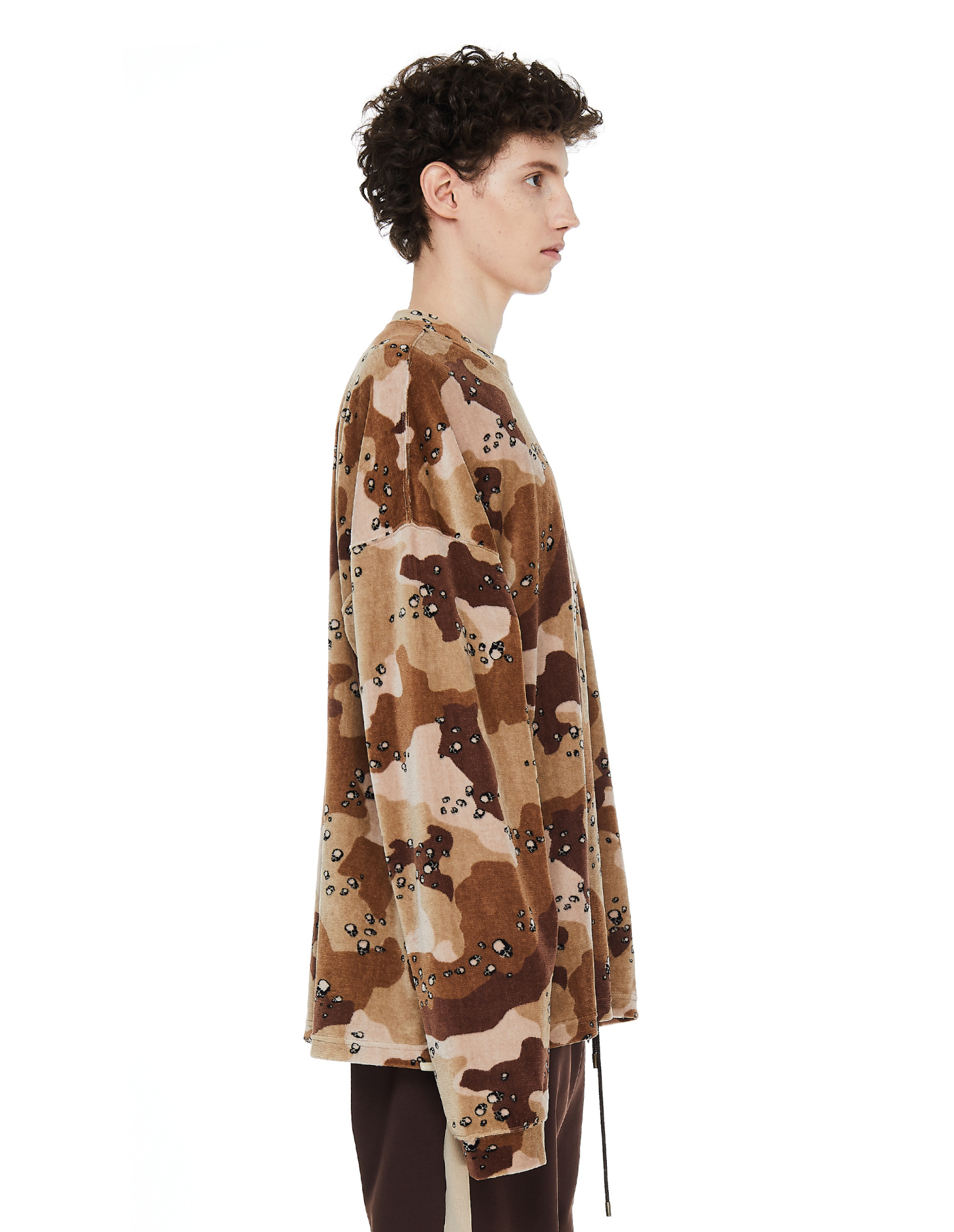 Mastermind WORLD Camo Cotton L/S T-shirt